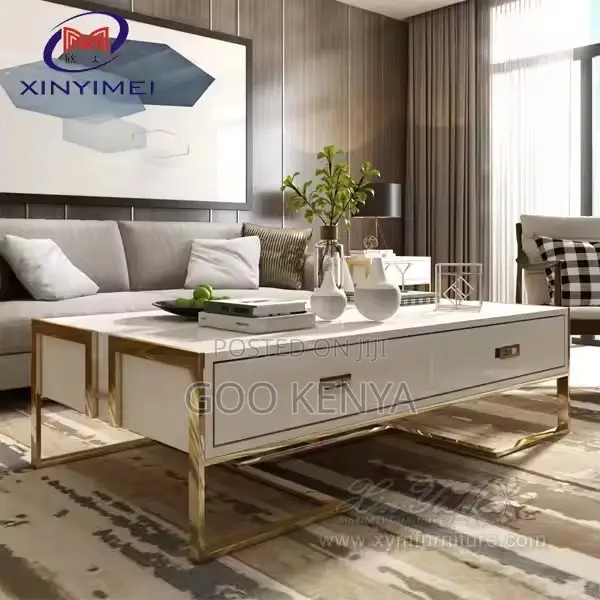 Coffee Table ; Stainless Steel Living Room Tea Table