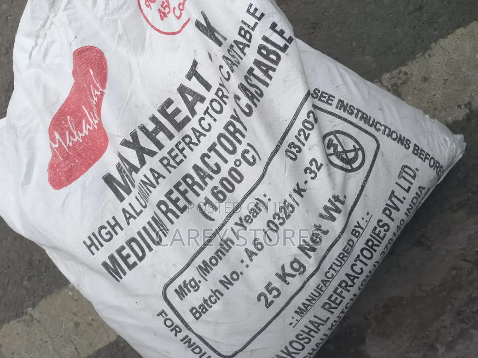 High Alumina Refractory Cement. Fire Proof Cement