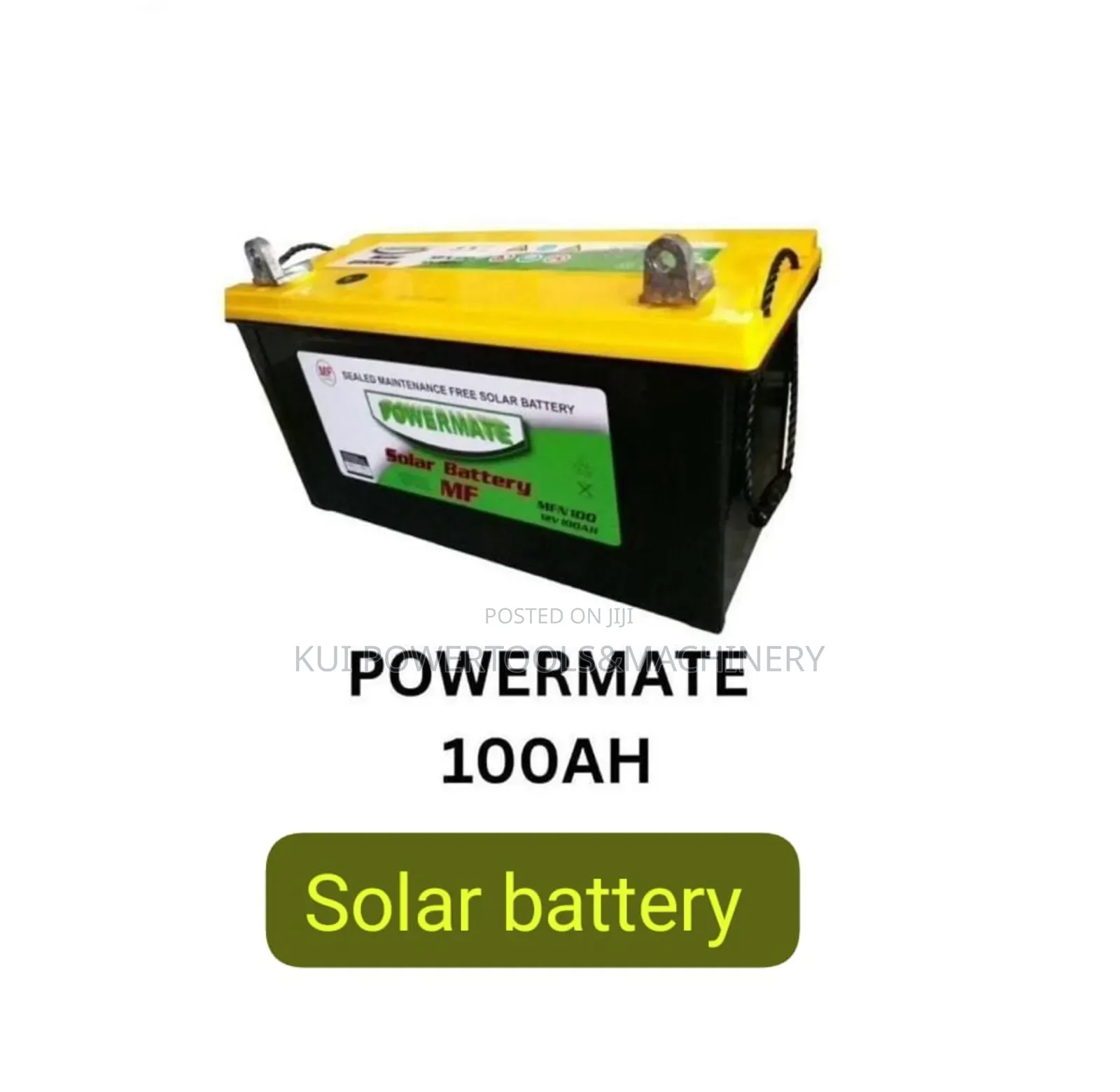100ah Powermate Solar Battery/ 100amp Battery