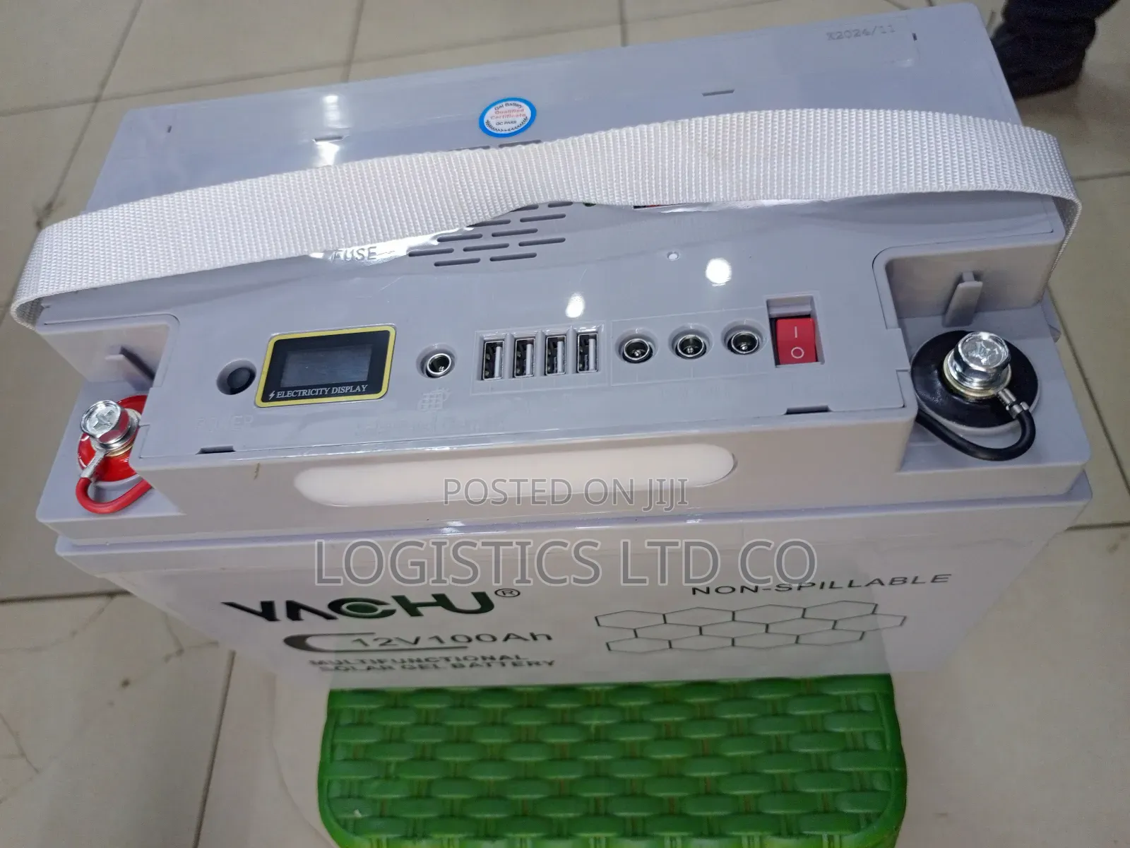 Yachu 12v-100ah Multifunctional Solar Gel Battery