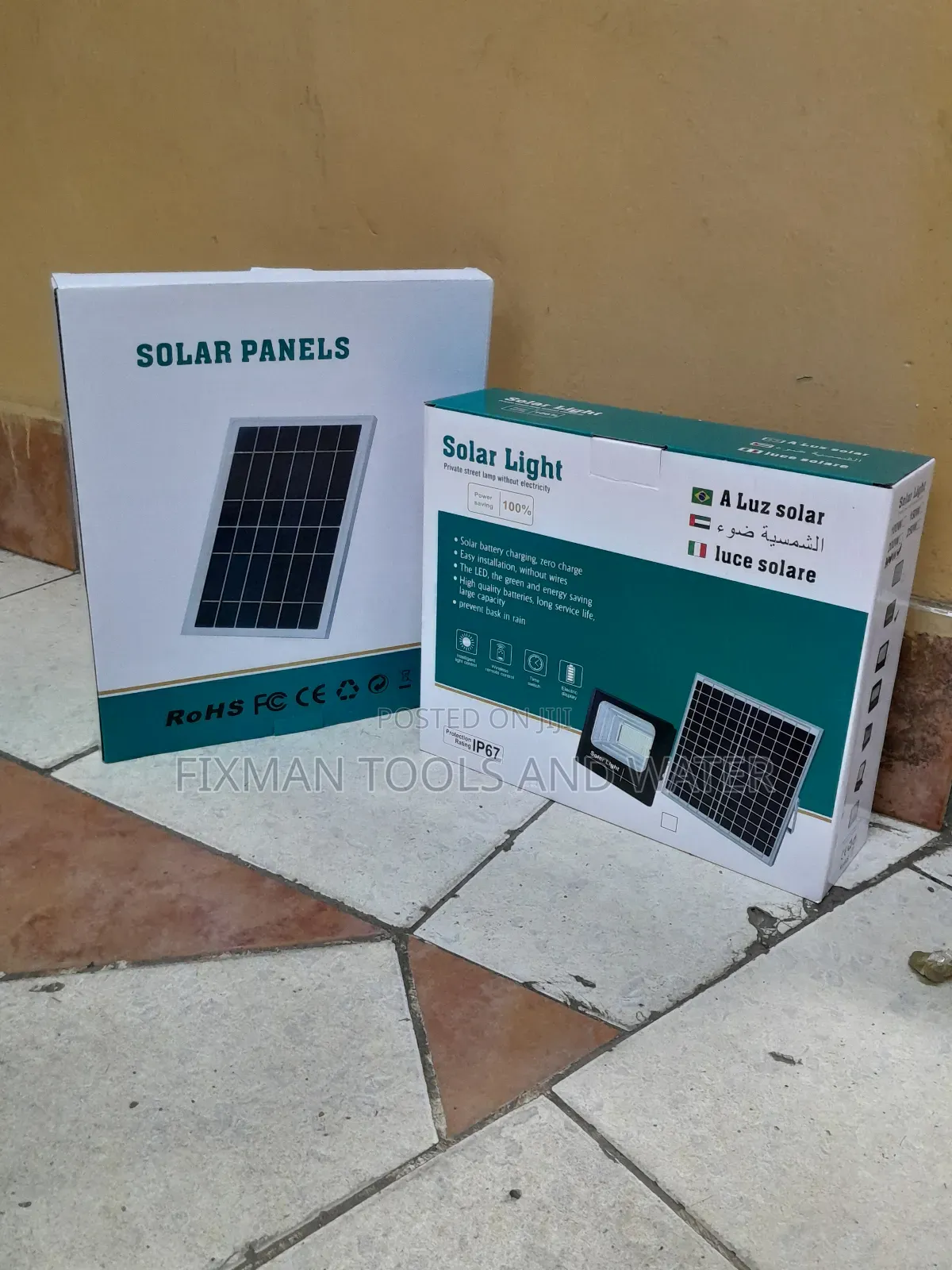 Commercial Security Solar Light 300w Light Sensor
