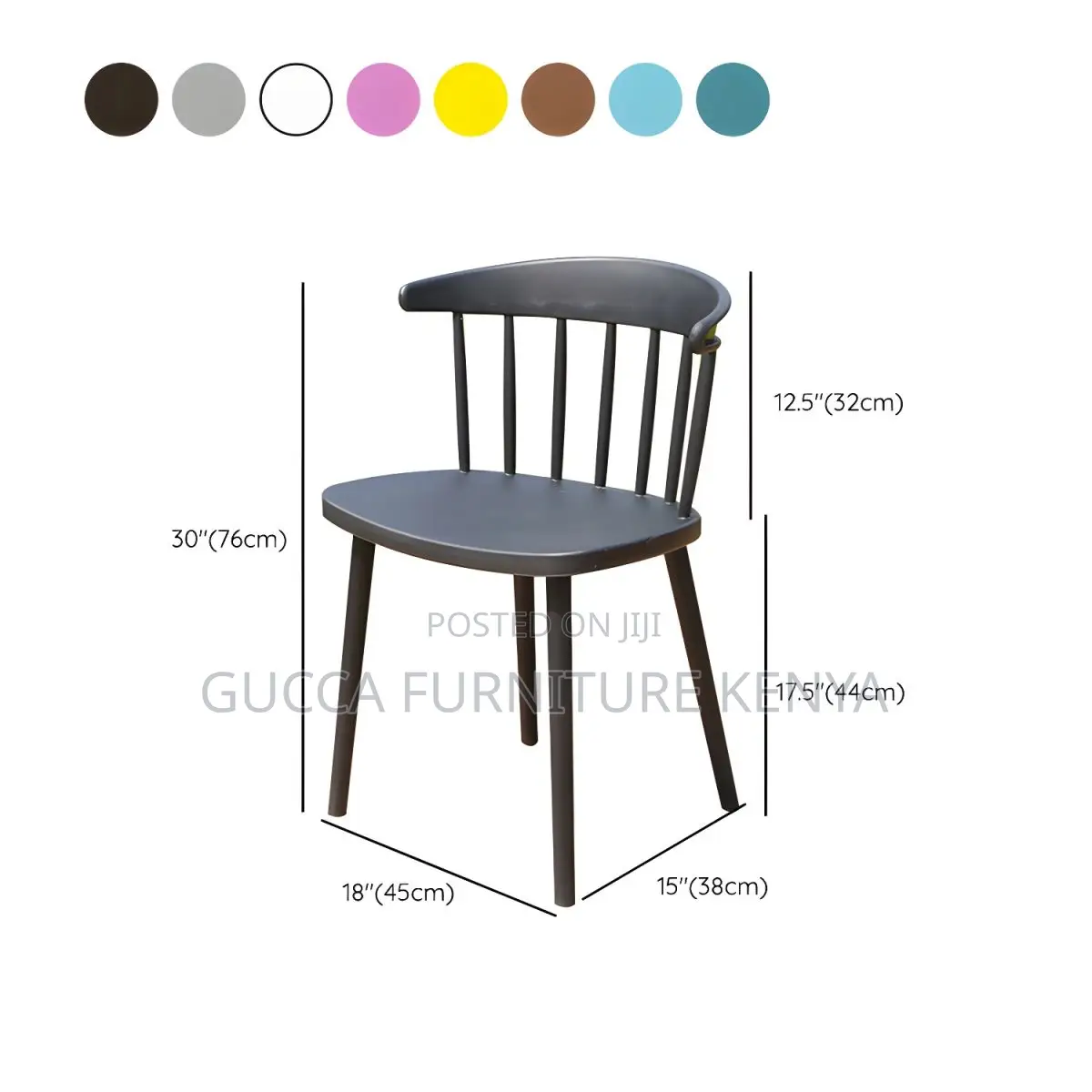 Office Chair: Farmhouse-Style Side Chair for Dining Area