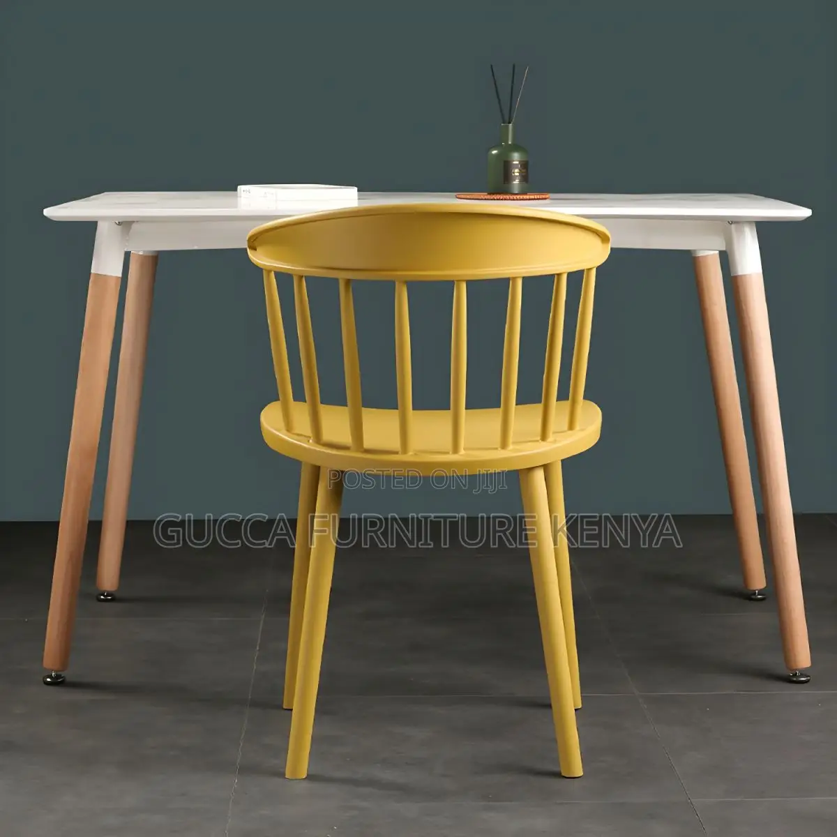 Office Chair: Farmhouse-Style Side Chair for Dining Area