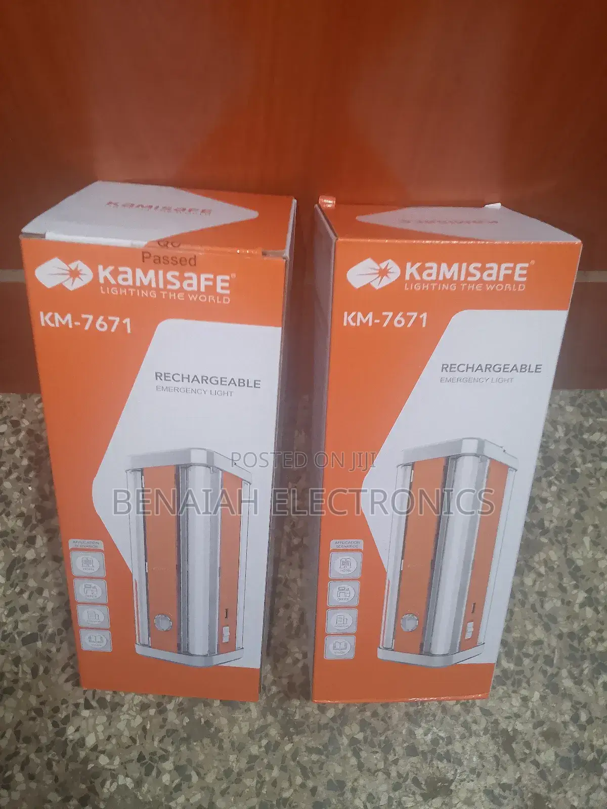 Kamisafe Light Km7671 Rechargeable Kamisafe Light