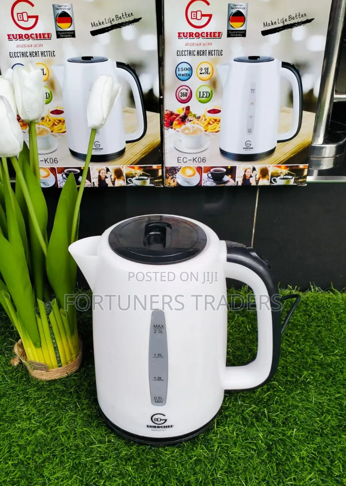 Automatic Electric Kettle 2.3lts Eurochef