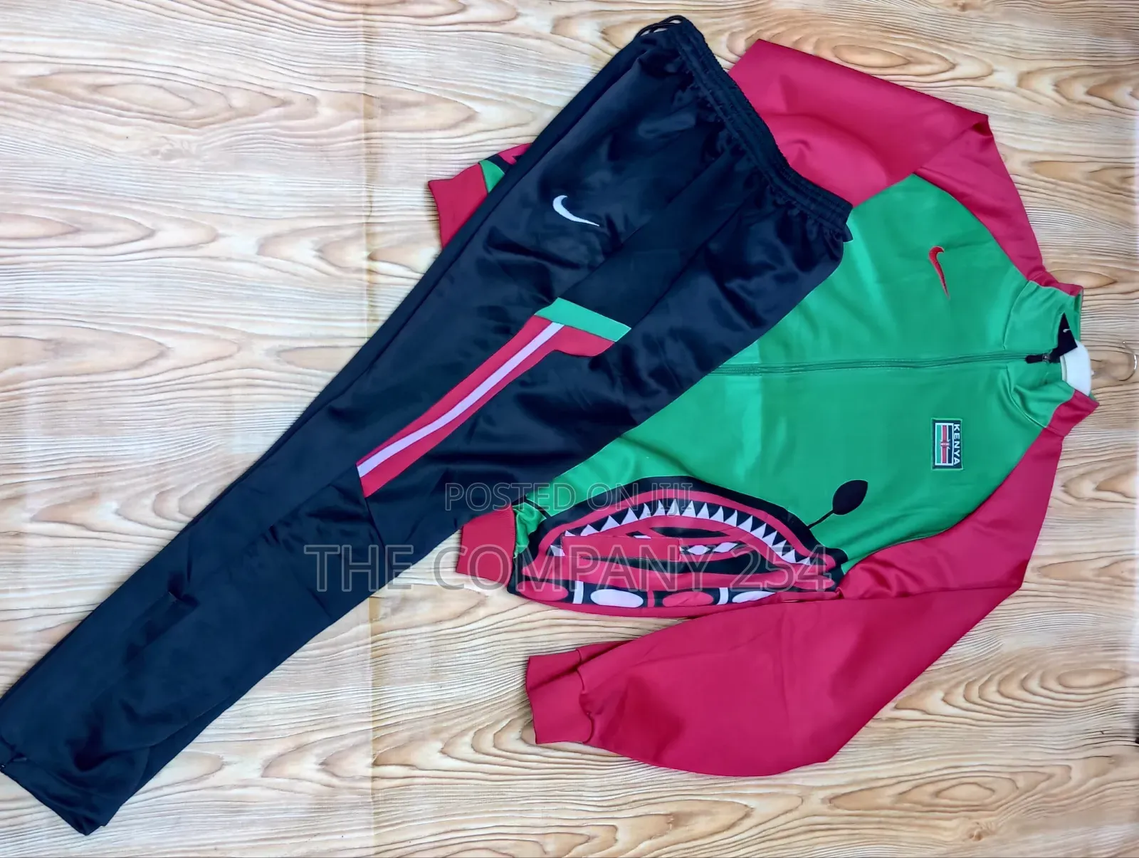 Nike Legit Quality Unisex Kenyan Team Sports Tracksuits