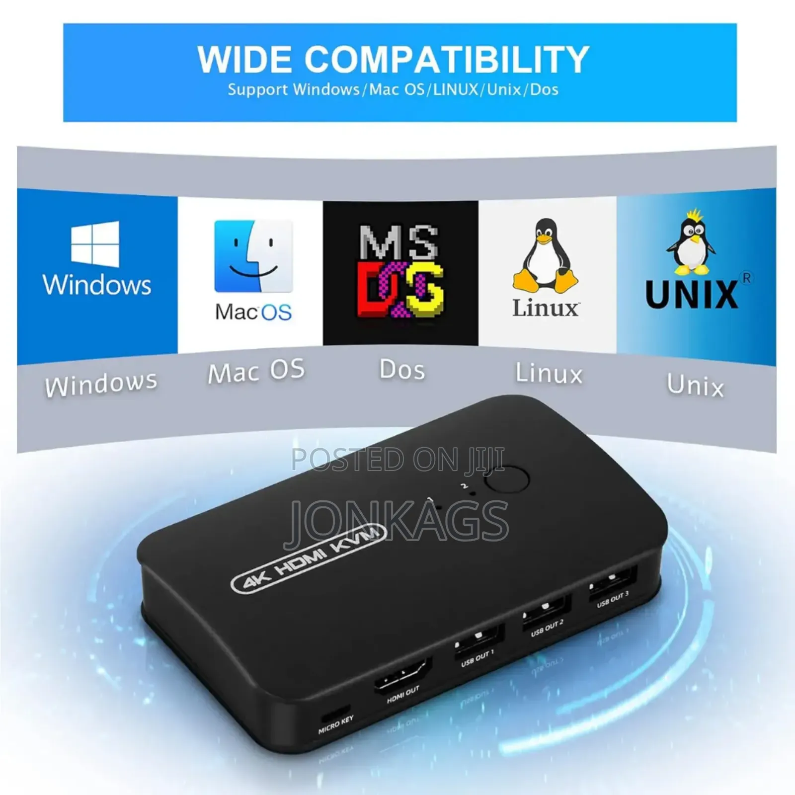 2 Port Hdmi KVM Switch