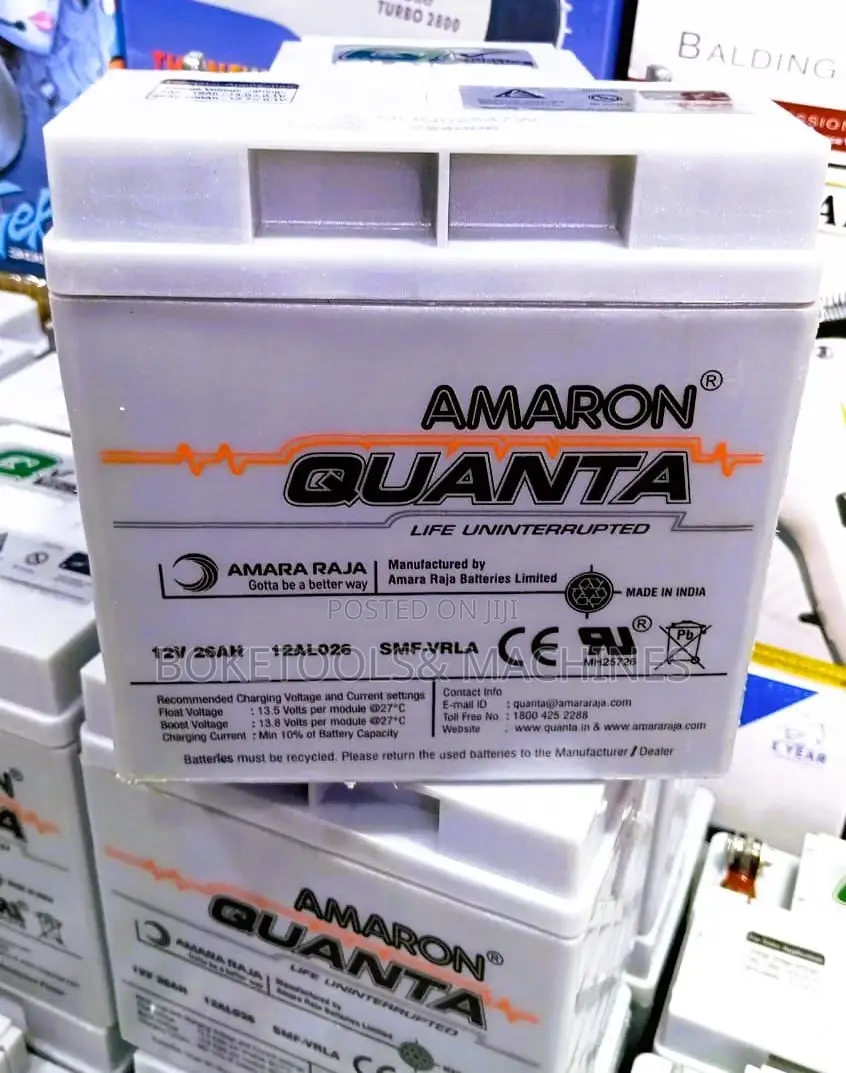 Amaron Quanta 12v 26ah Battery