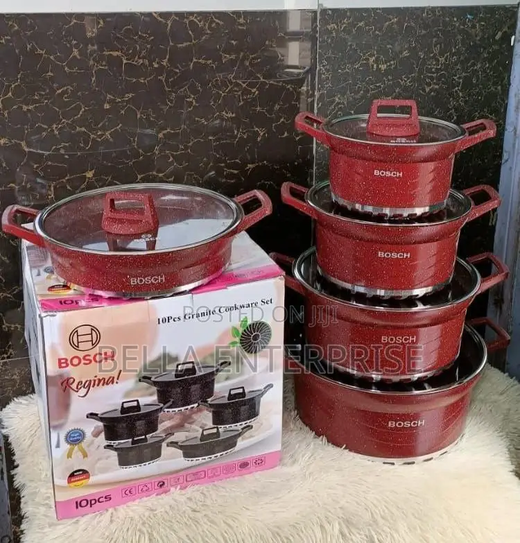 10 PCS Bosch Cookware Cookware Set