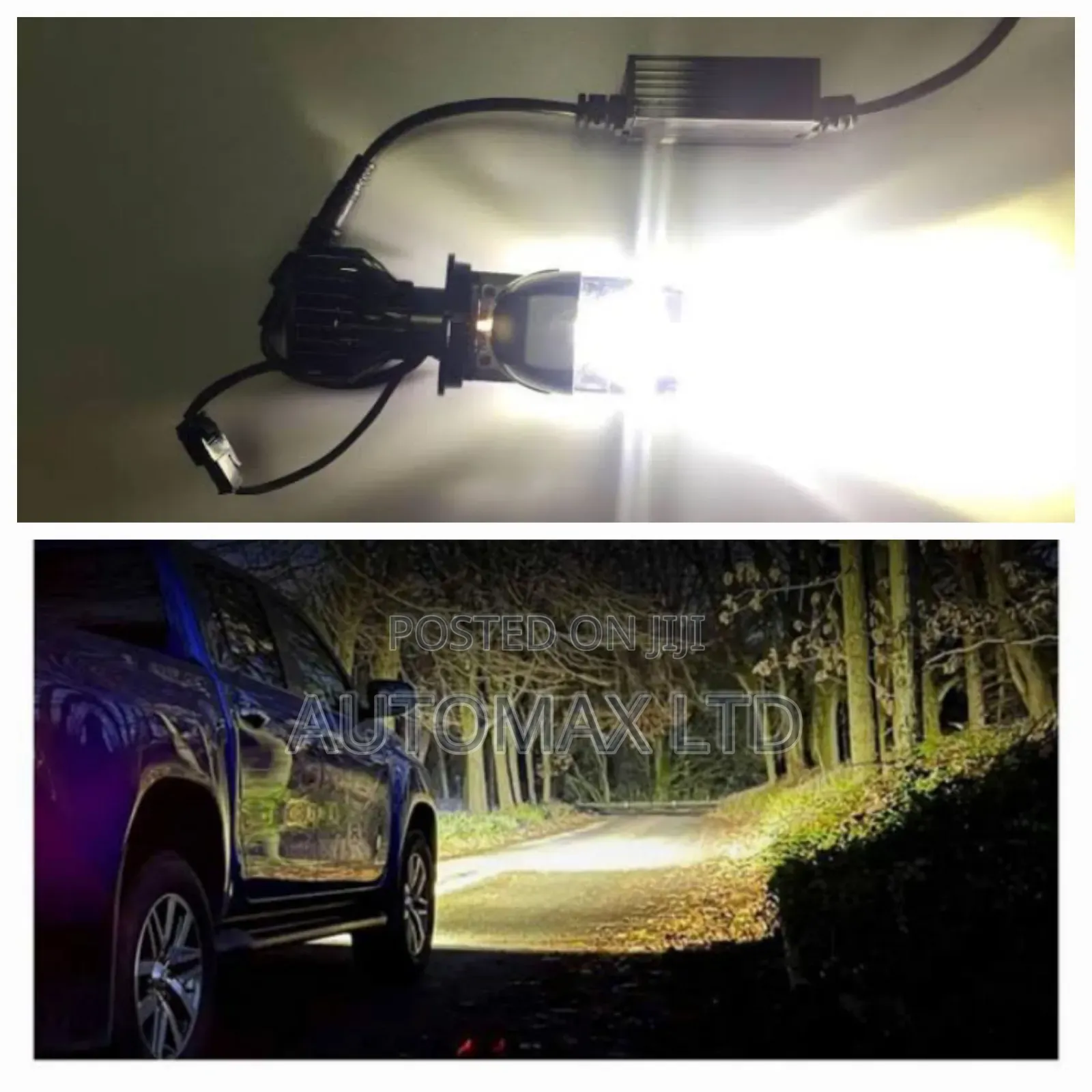 H4 Mini Projector Led With Full/Dim. For Toyota,Nissan,Honda