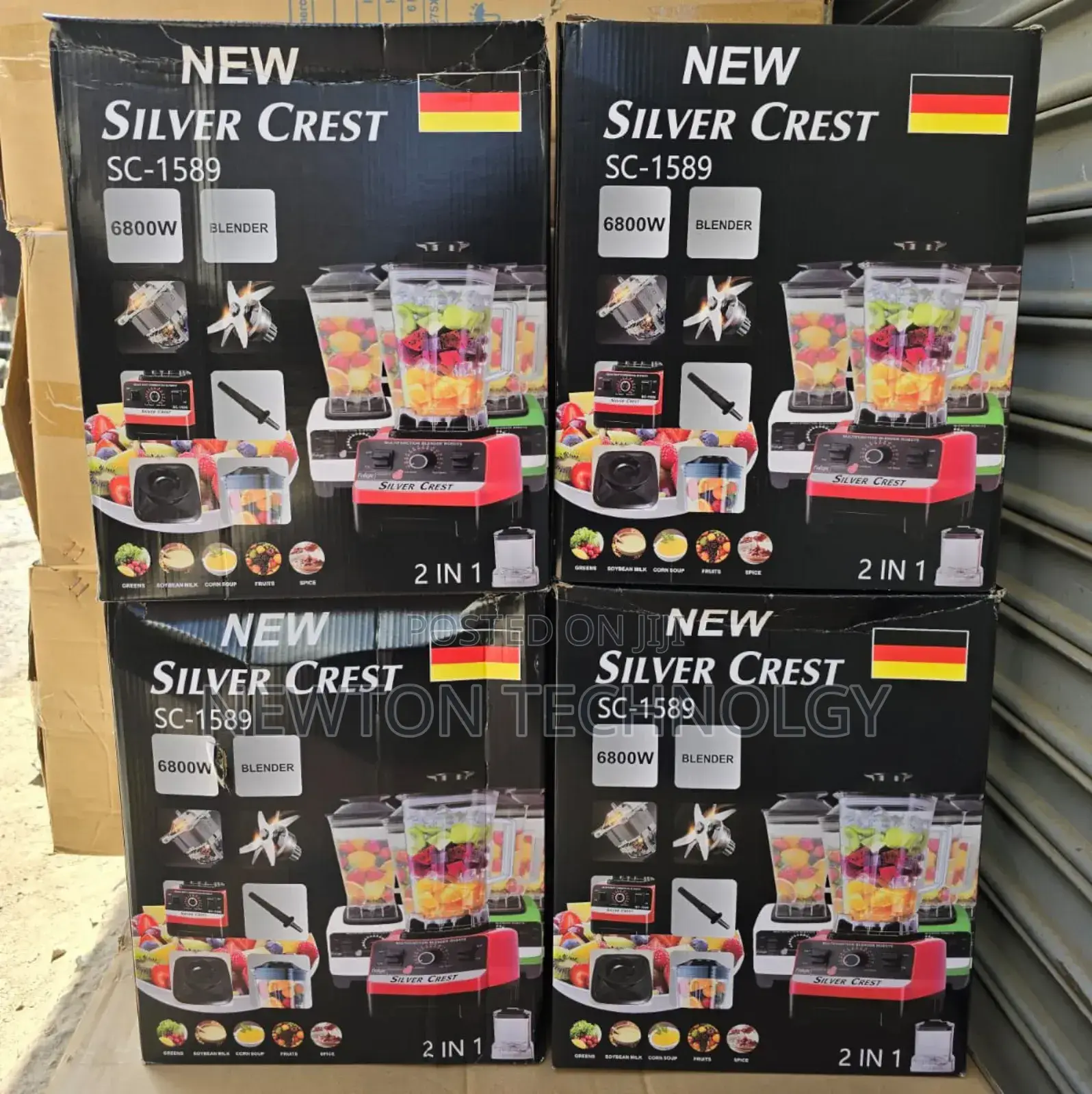 2 in 1 Silvercrest Heavy Duty Commercial Blender