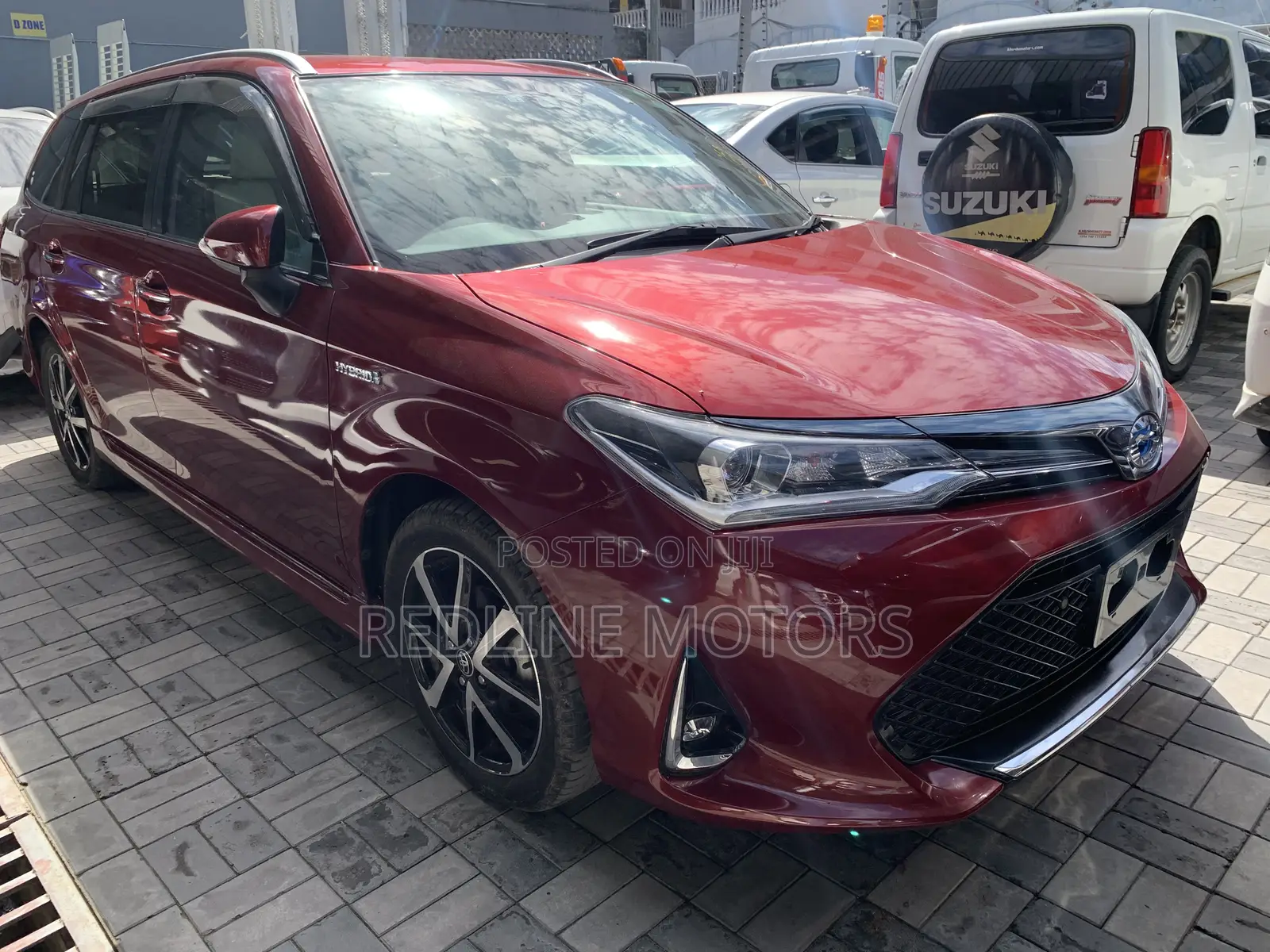 Toyota Corolla Fielder 1.8 Petrol FWD 2018 Red