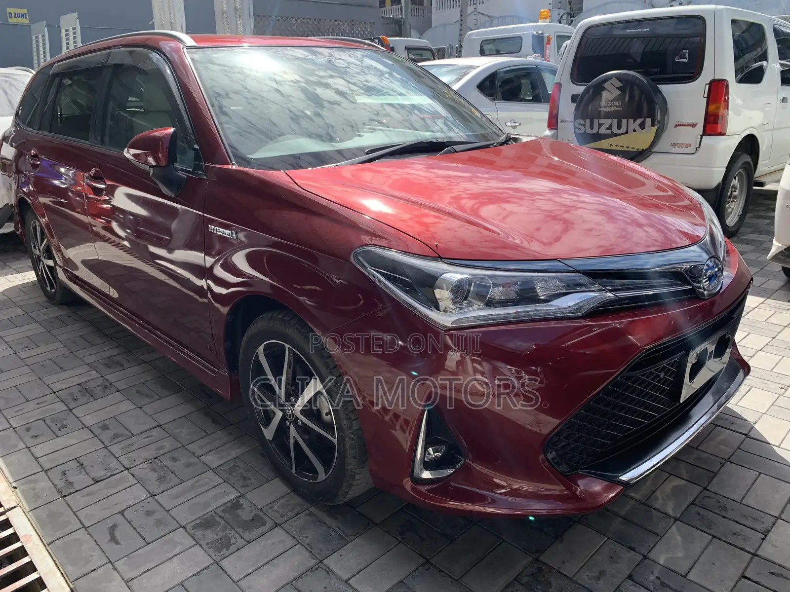 Toyota Corolla Fielder 1.8 Petrol FWD 2018 Red