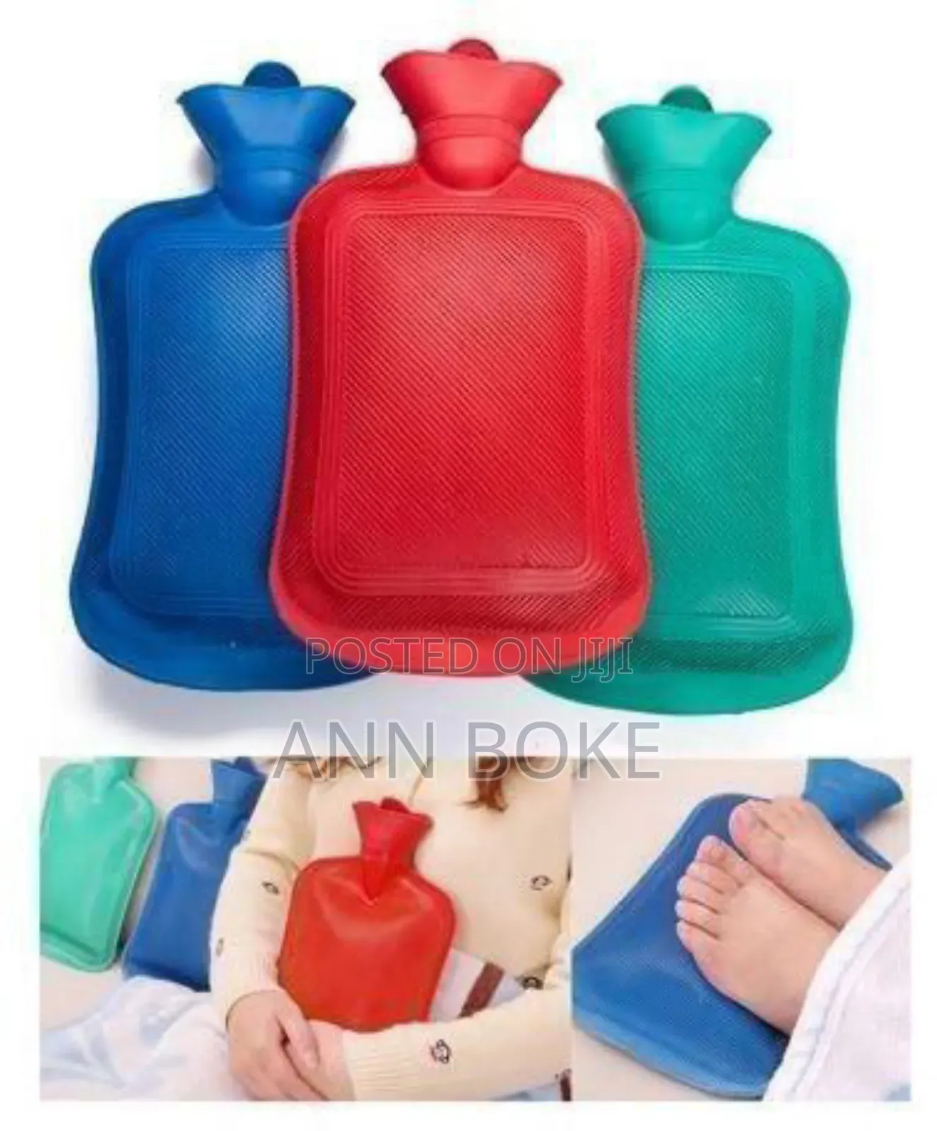 *New Arrival! * *Silicon Hot Water Bag Bottle