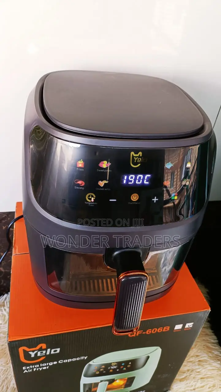 Air Frier Yelo Capacity 6:0 LTRS Colour Black Best