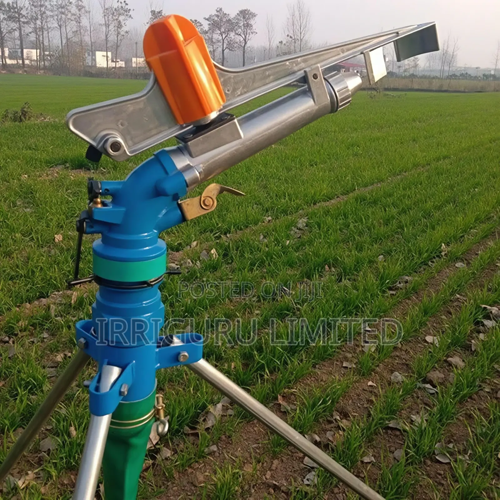 Py50 Type Farmland Irrigation Rain Sprinkler, Aluminum Alloy