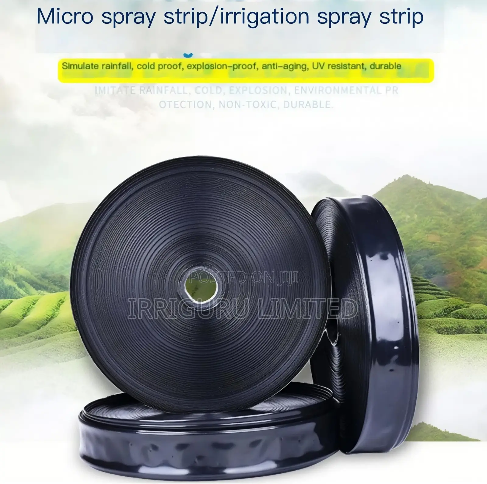 Design of 5-Hole Inclined Outlet for 28mm Rainwater Belt