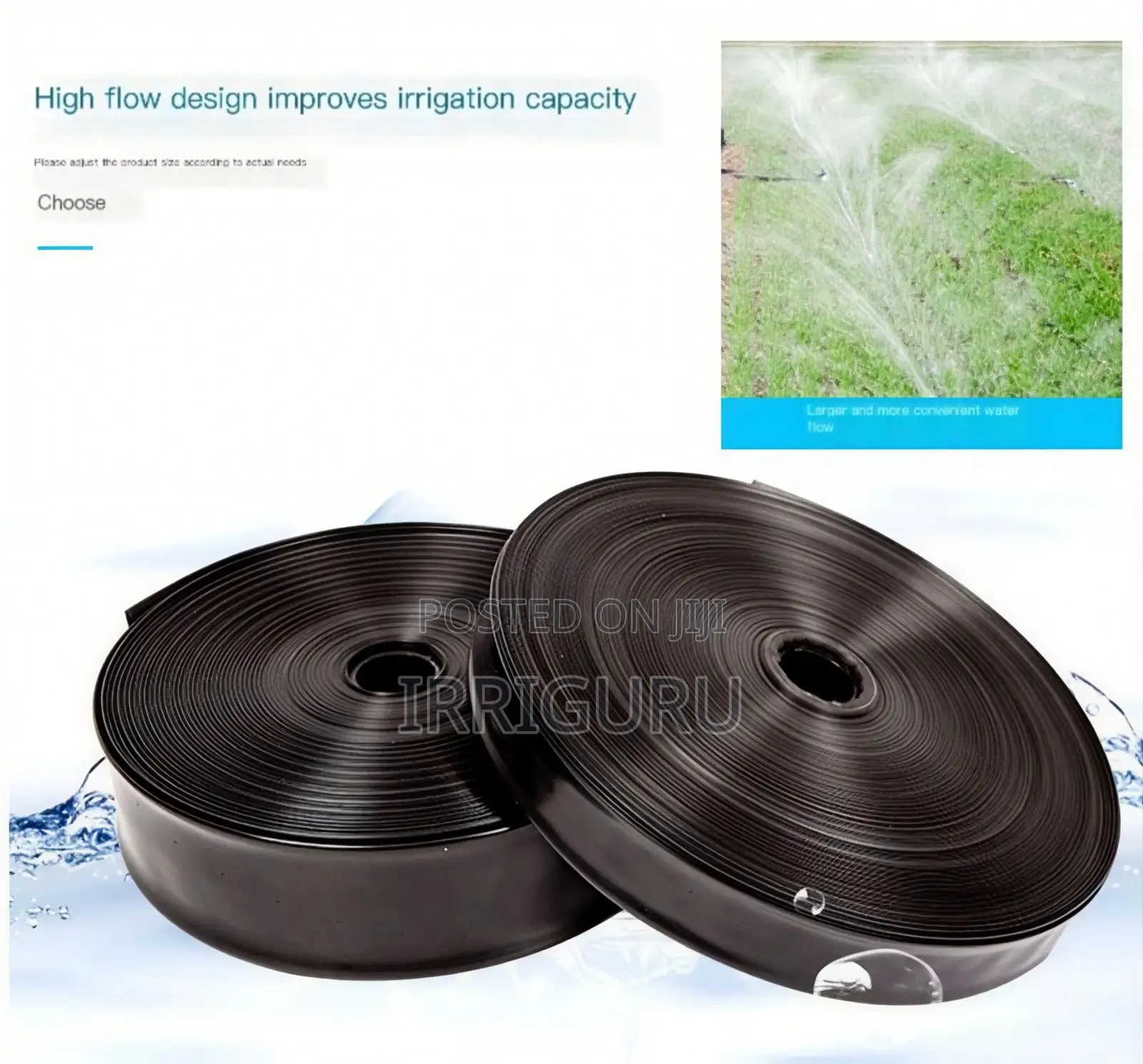 Design of 5-Hole Inclined Outlet for 28mm Rainwater Belt