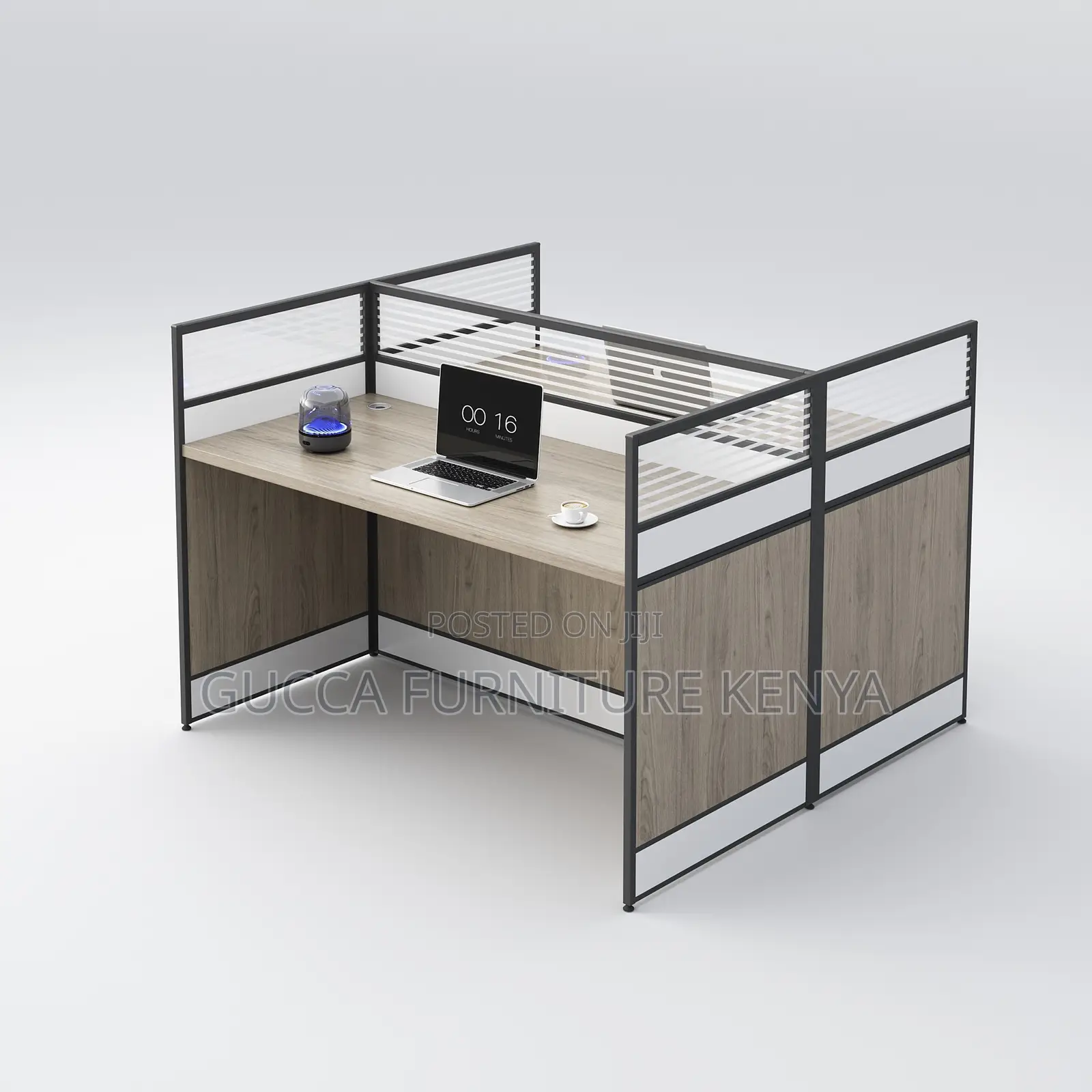 Workstation: Two-Person Employees Modular Workstation