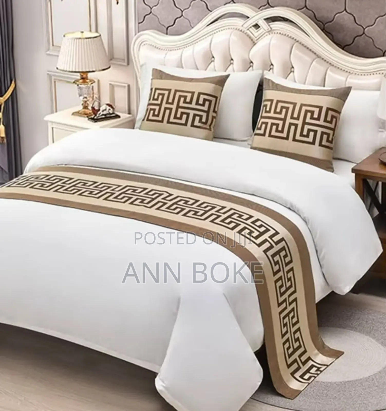 3 PCS Set Bed Runner Bed Runner Size 35*180