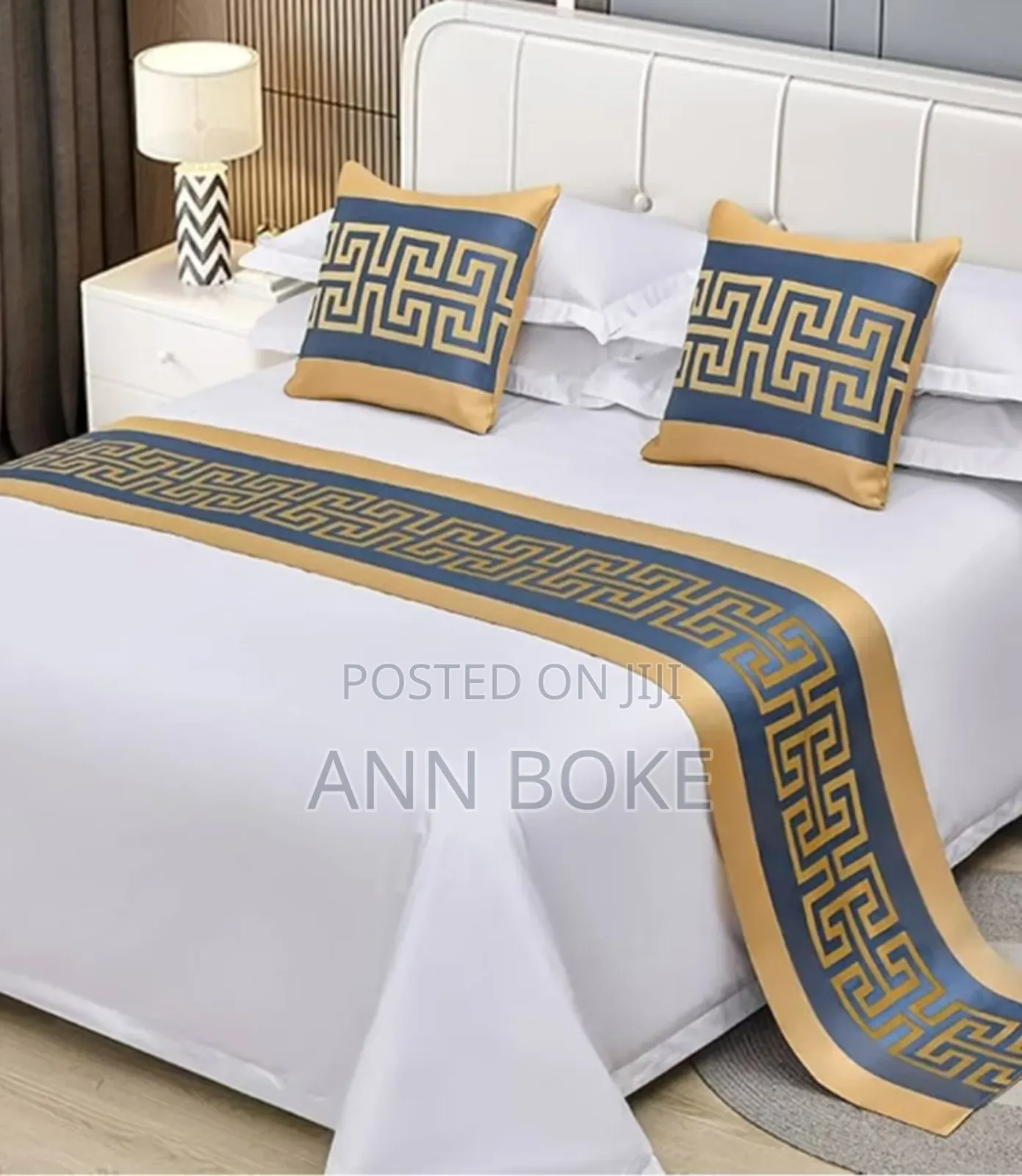 3 PCS Set Bed Runner Bed Runner Size 35*180