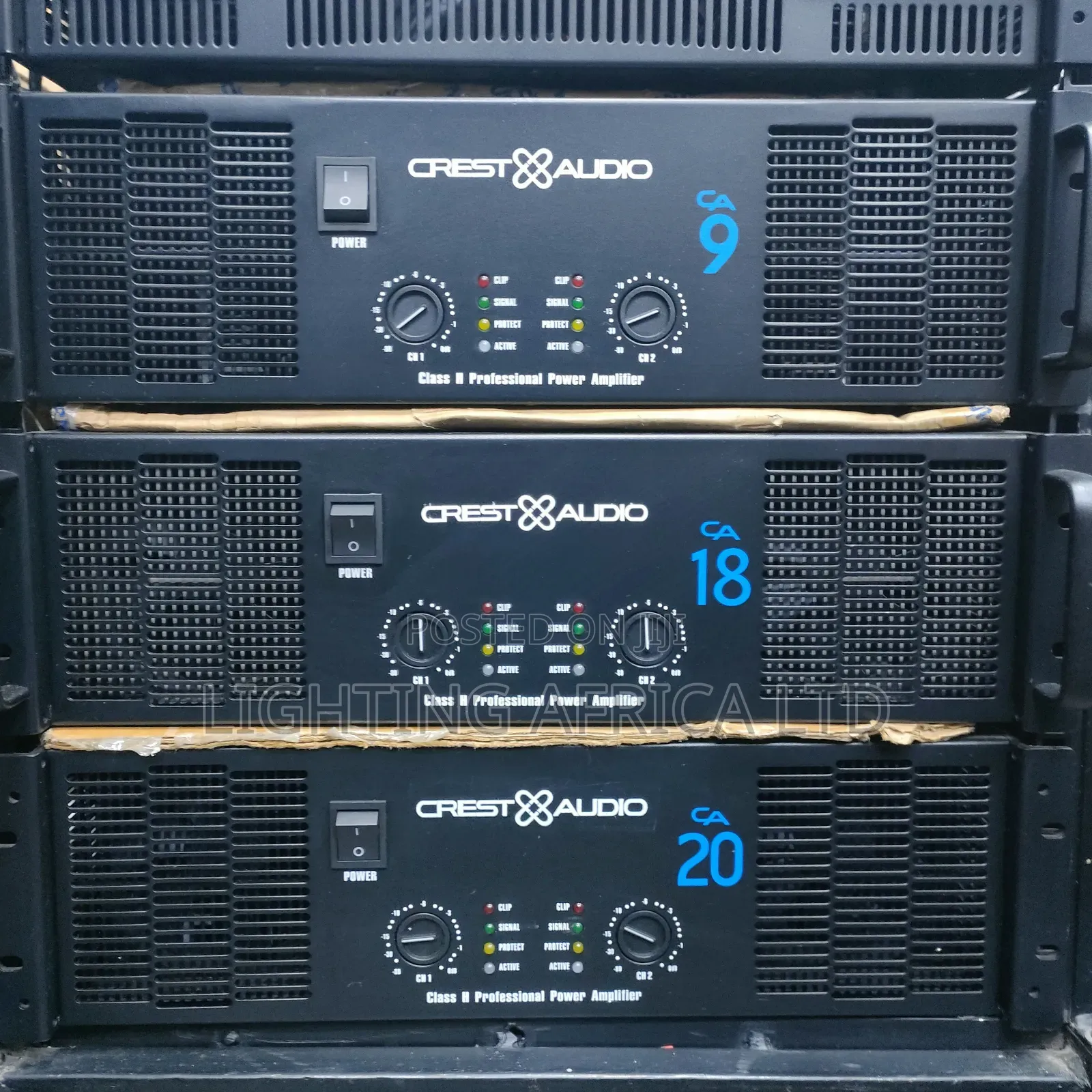 Standard Quality Crest Audio Ca9 Proffesional Power Amplifier