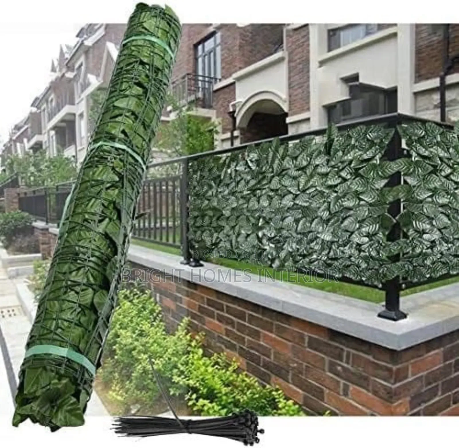 Balcony Privacy Fence 3m Long and 1m Height
