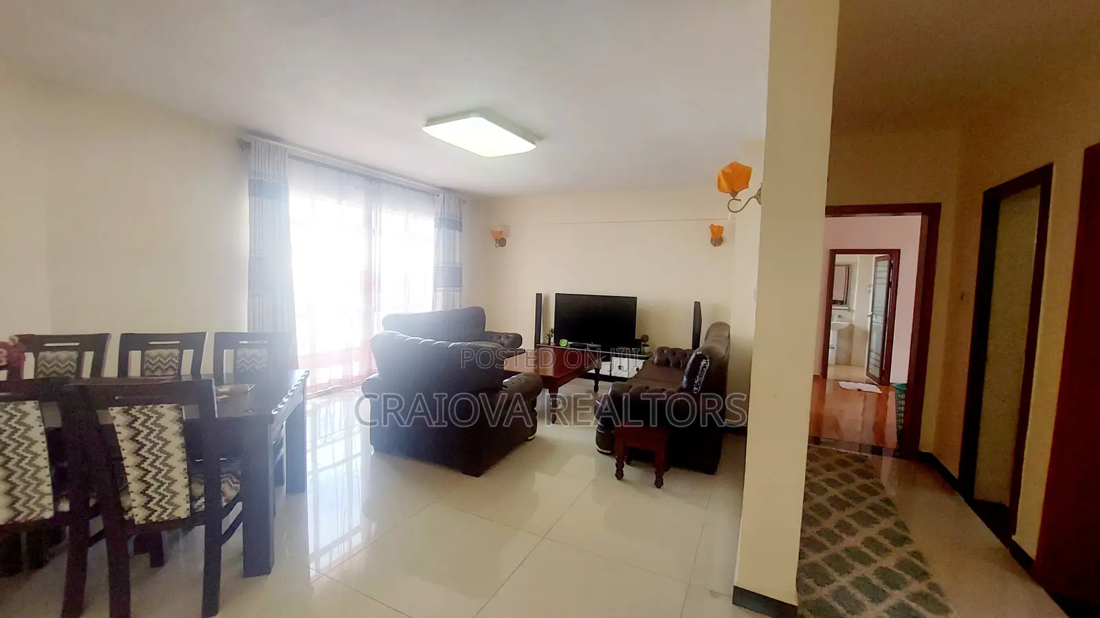 Furnished 3bdrm Apartment in Valley Arcade for rent