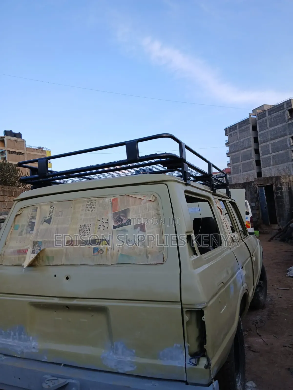 Powder Coated Custom Made Heavy-Duty Car Roof Rack Carriers