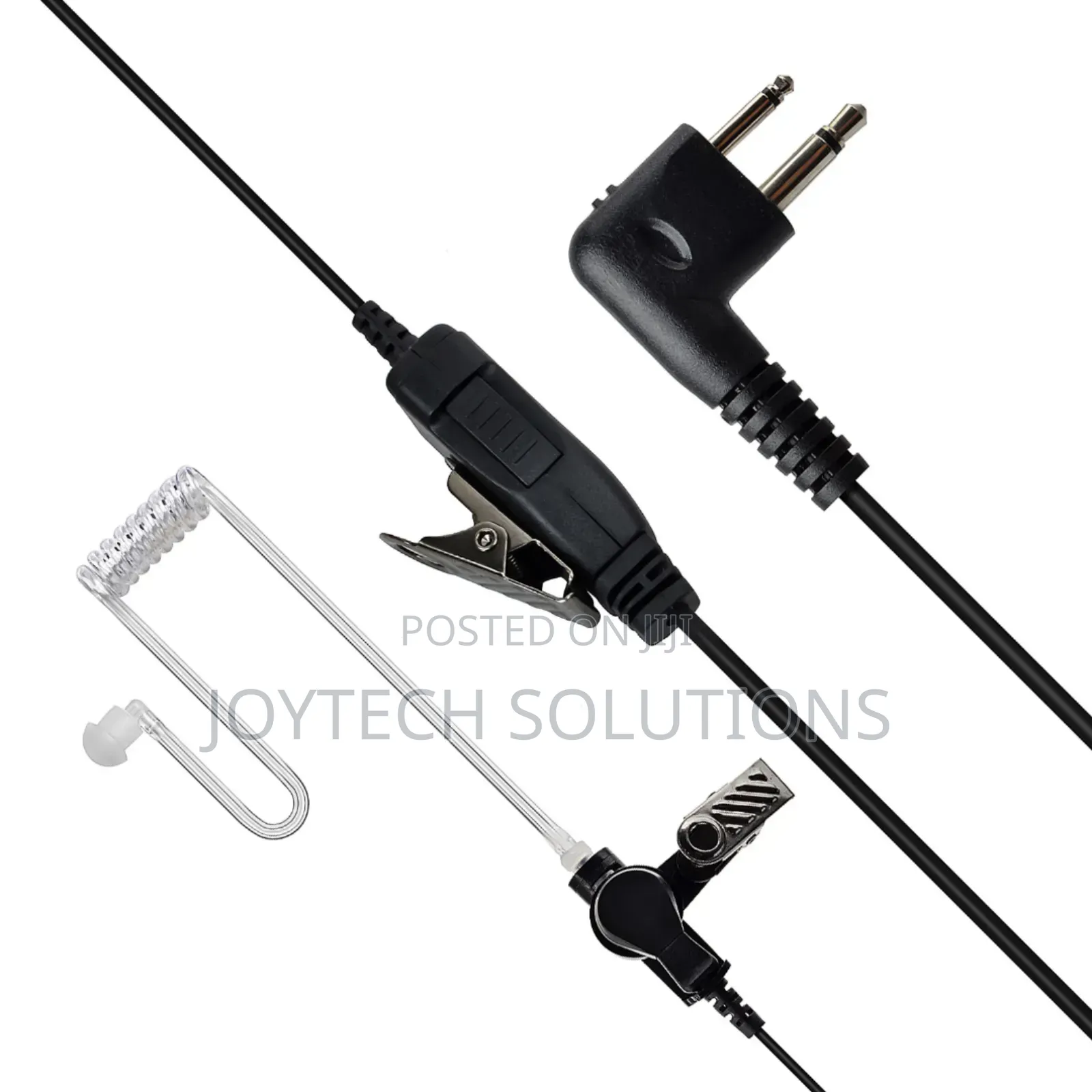 Security Clear Tube Earphones