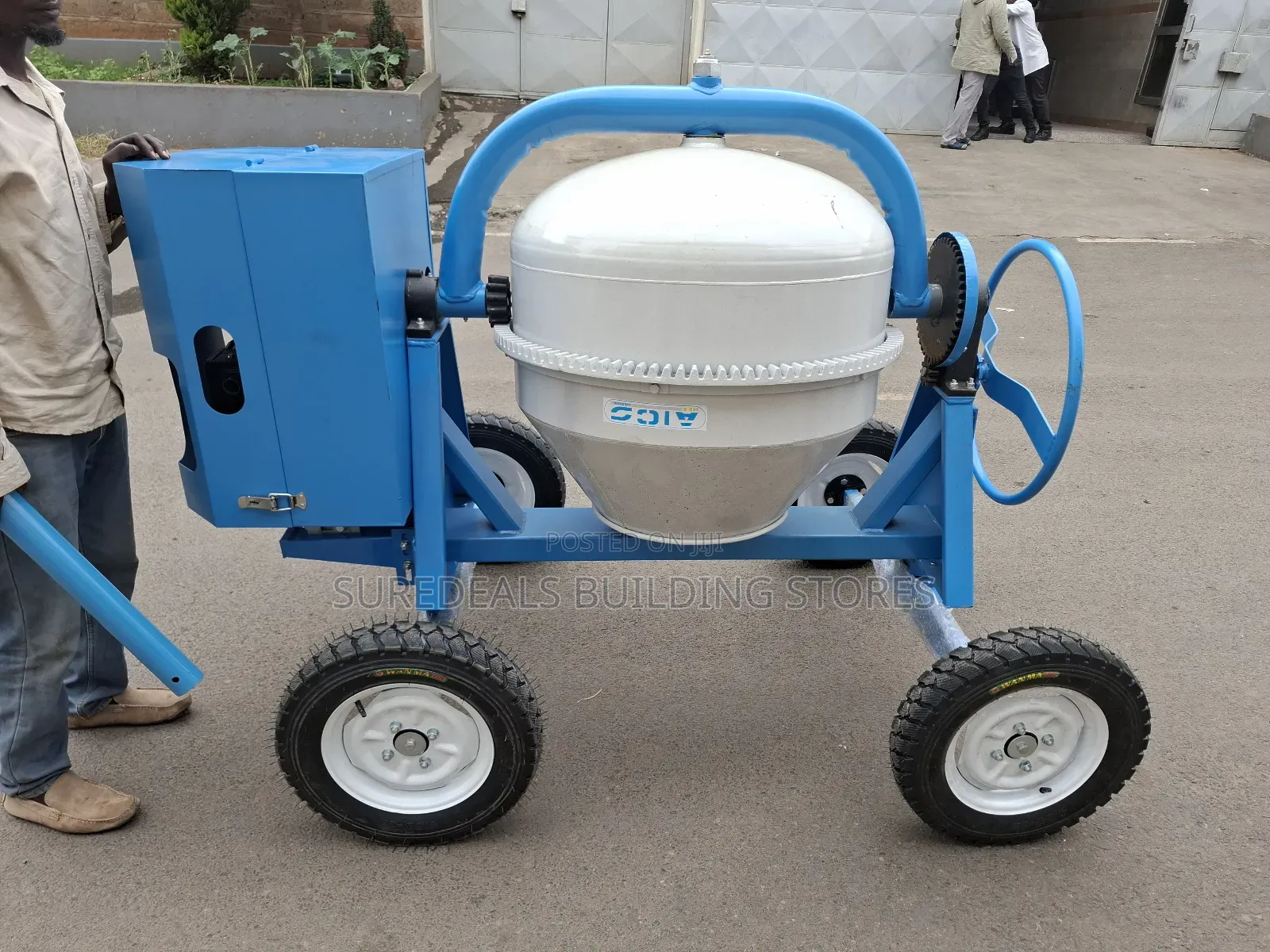 Aico 400ltrs Concrete Mixer,With Diesel Engine 7hp