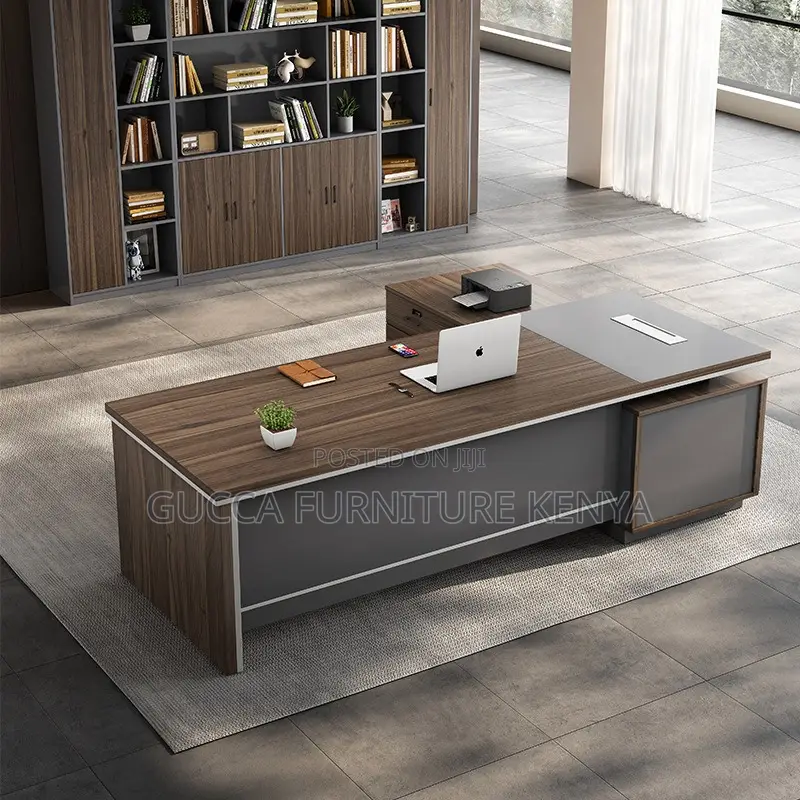 Office Desk: L-Fashion Manager Office Boss Table-1800mm