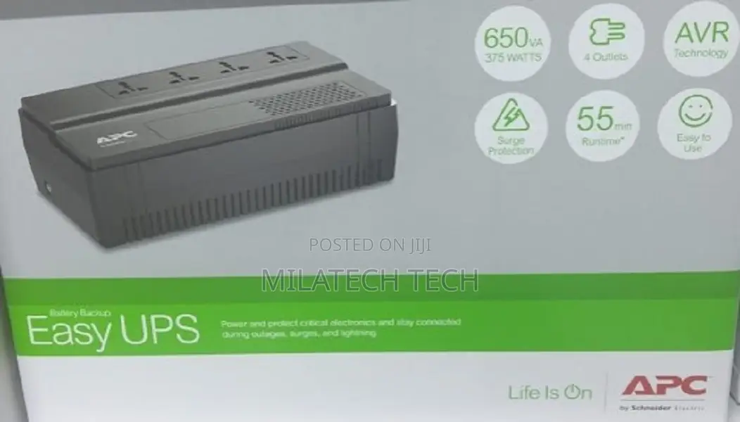 Apc Back-Ups 650va, 230v, Avr, Ups