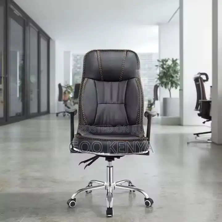 Office Chair ; Reclining Leather Office Computer Chair