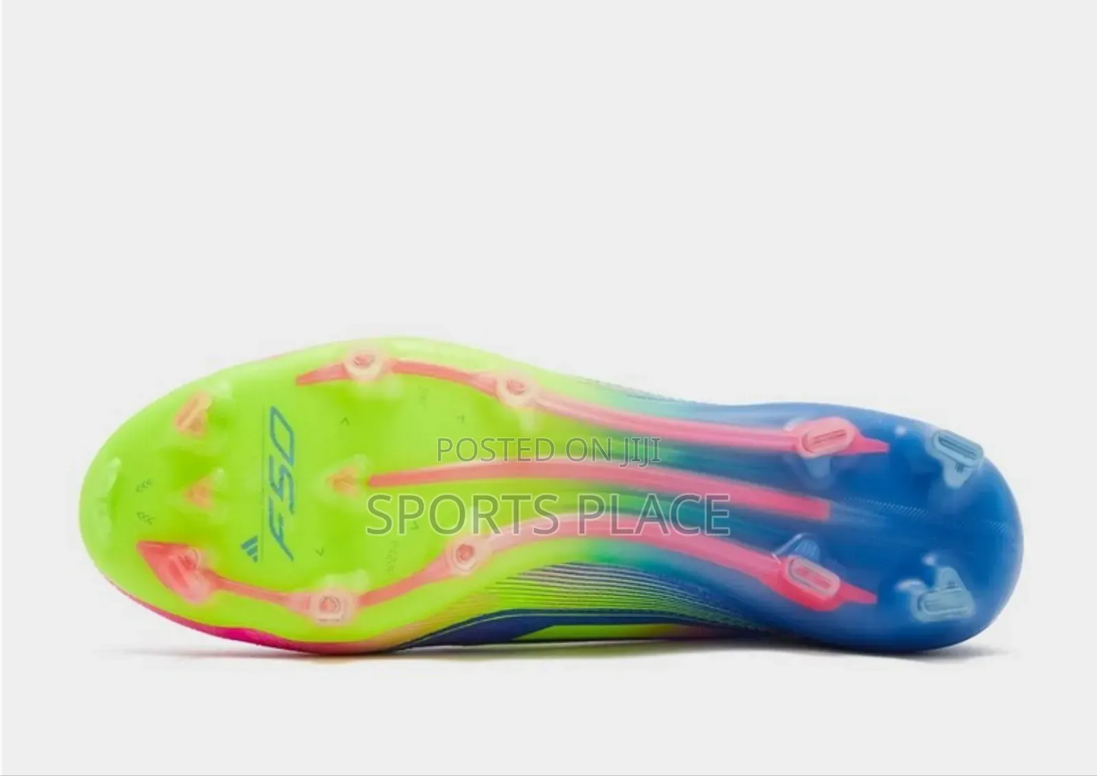 Blue Fusion, Lucid Lemon and Lucid Pink F 50 Football Boots