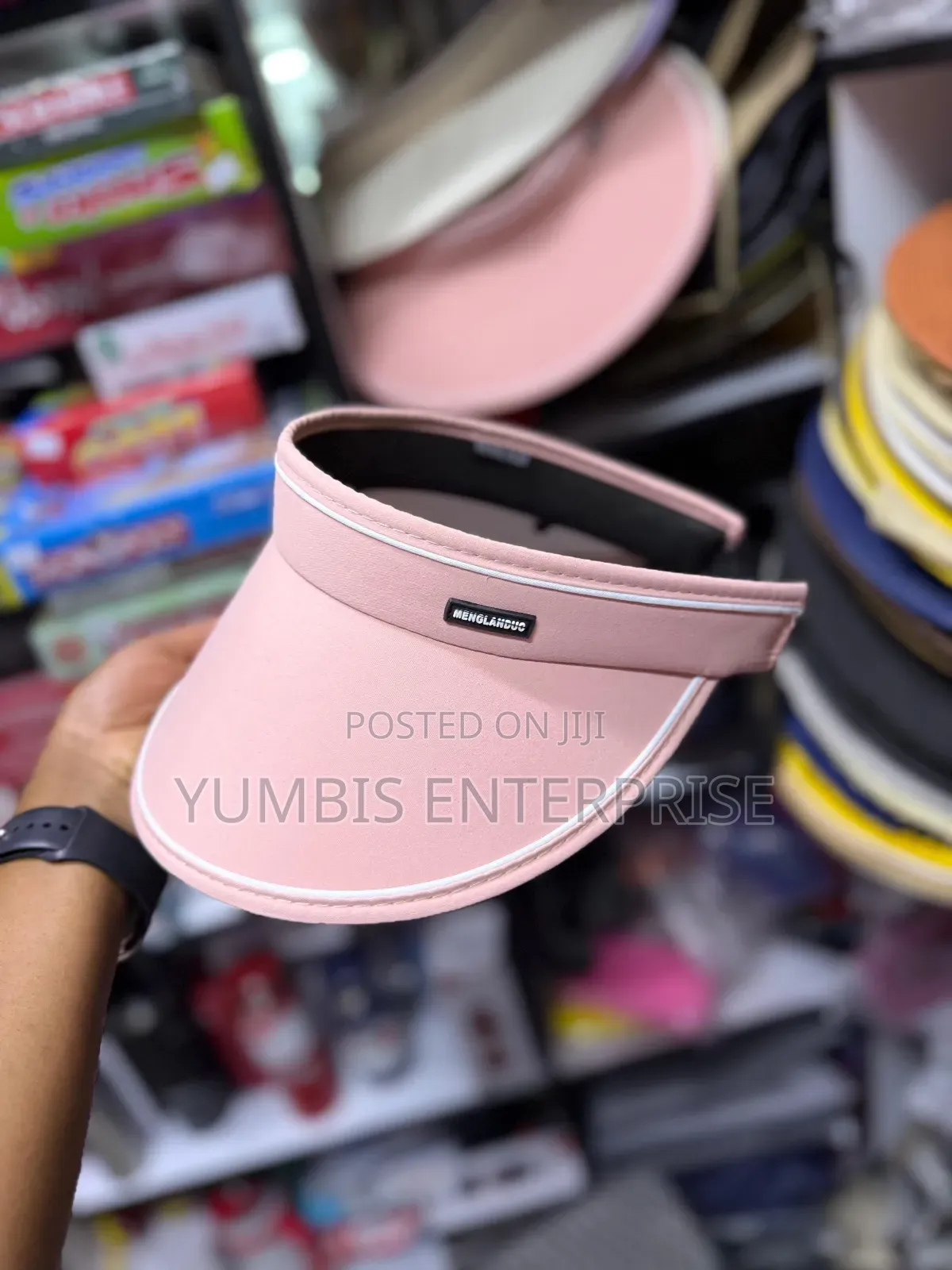 Pink Quality Sun Visor Caps