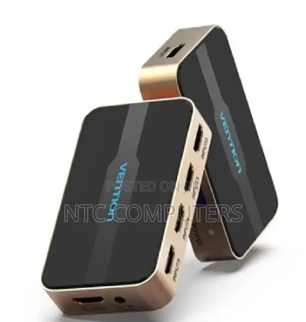 Vention 5 in 1 Out Hdmi Switcher Black