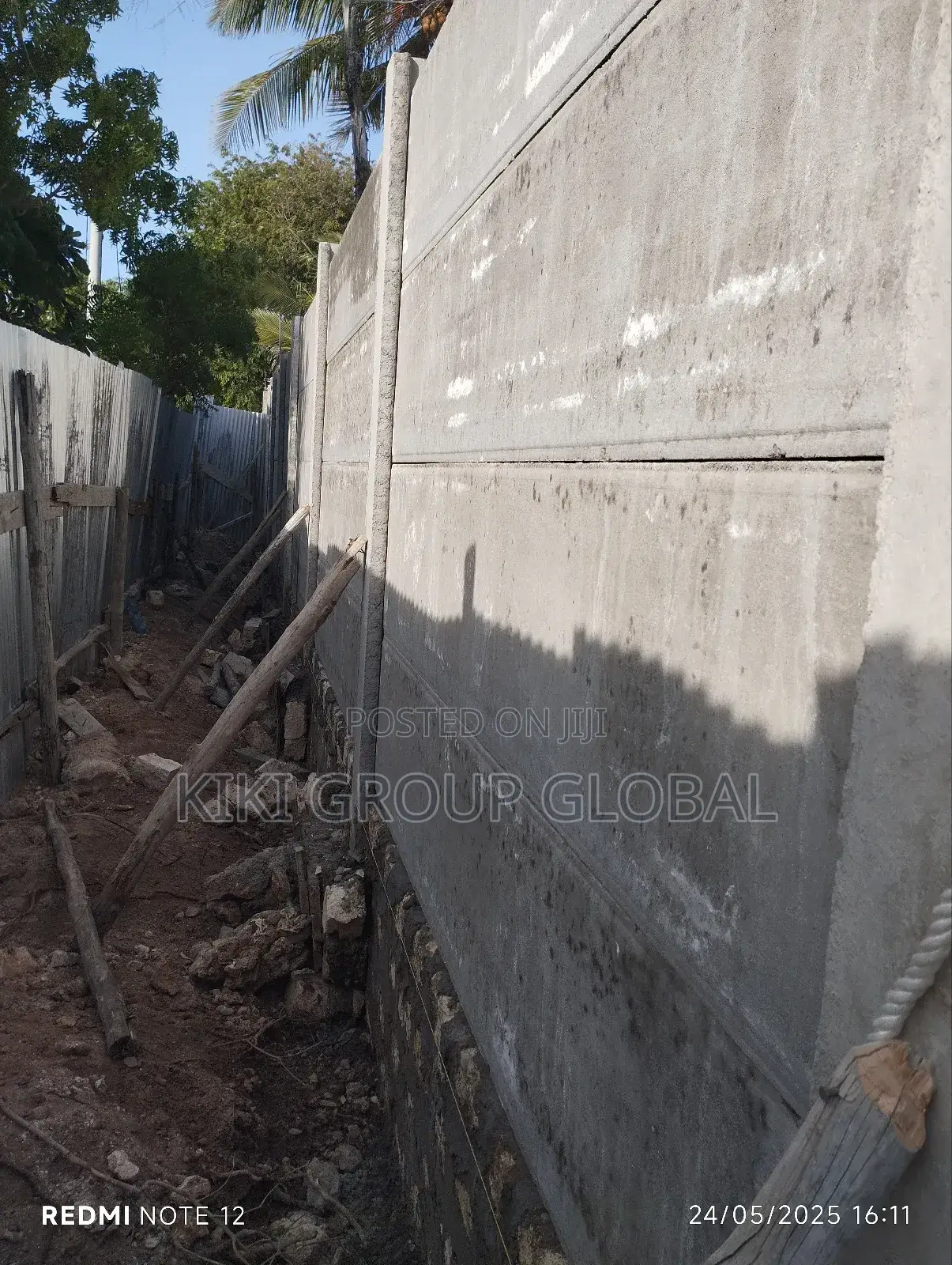 Precast House, Perimeter Fence and Beam to Beam Slab