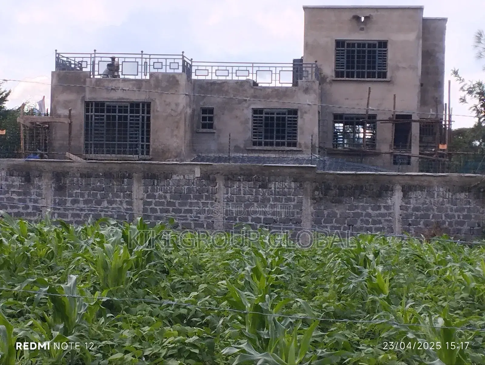 Precast House, Perimeter Fence and Beam to Beam Slab