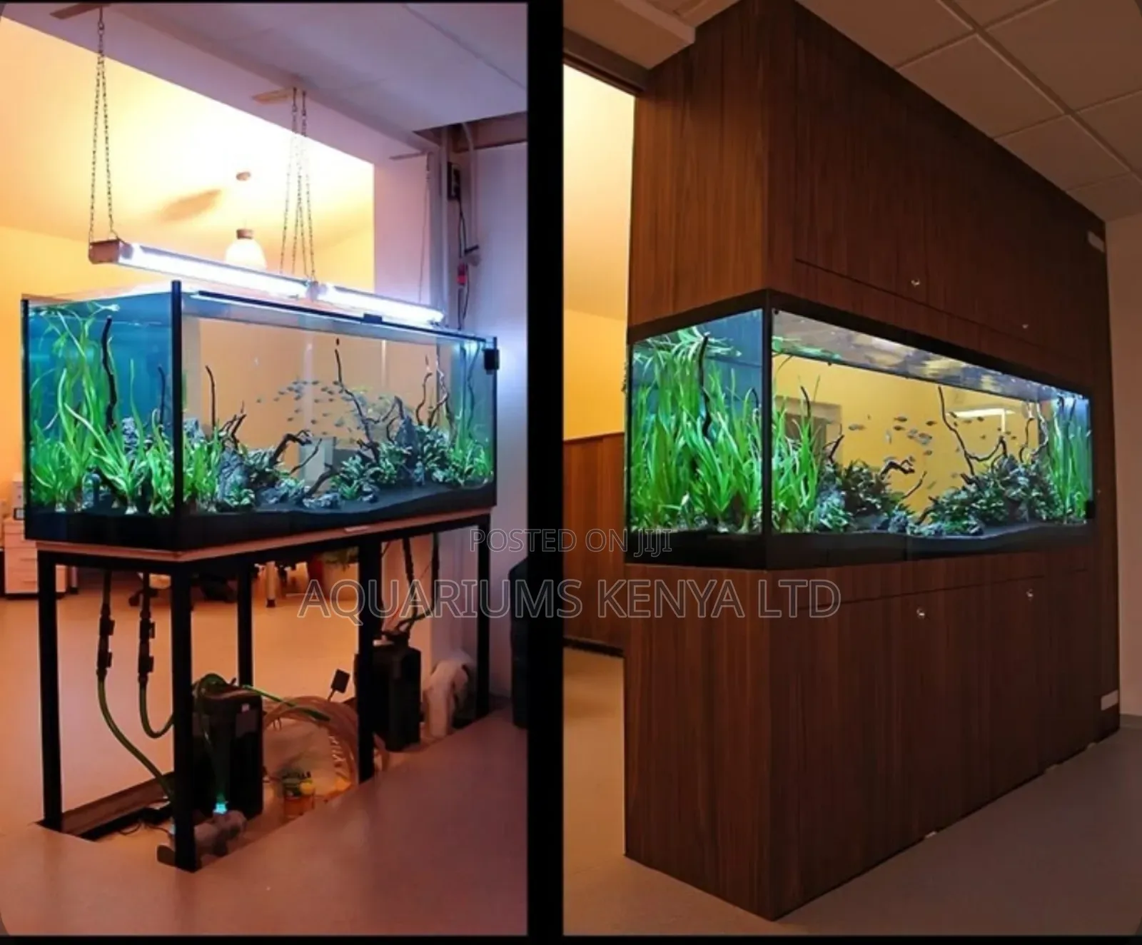 Custom-Built Aquariums , Designed to Fit Your Space Style