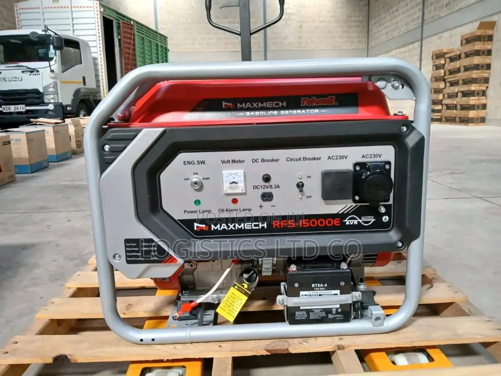 Maxmech 6.9kva Gasoline Generator
