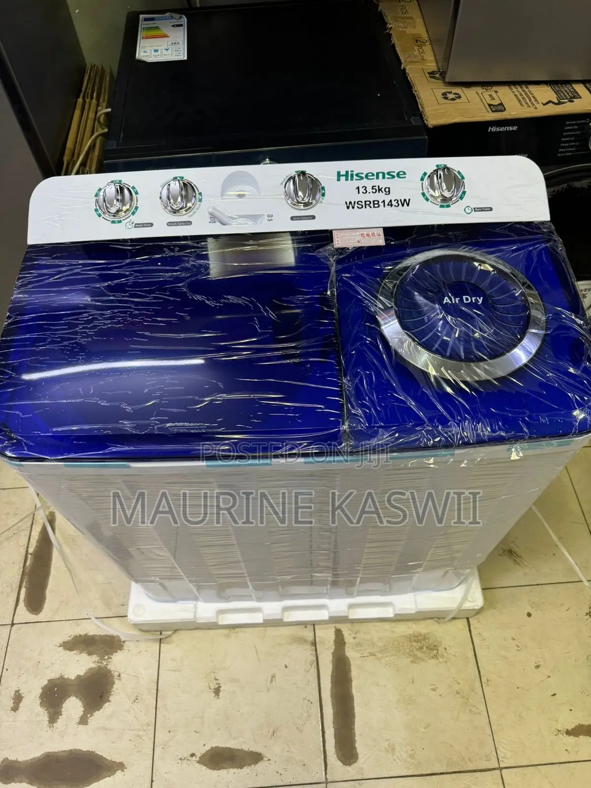Hisense Semi-Outomatic Machine 13.5 Kg