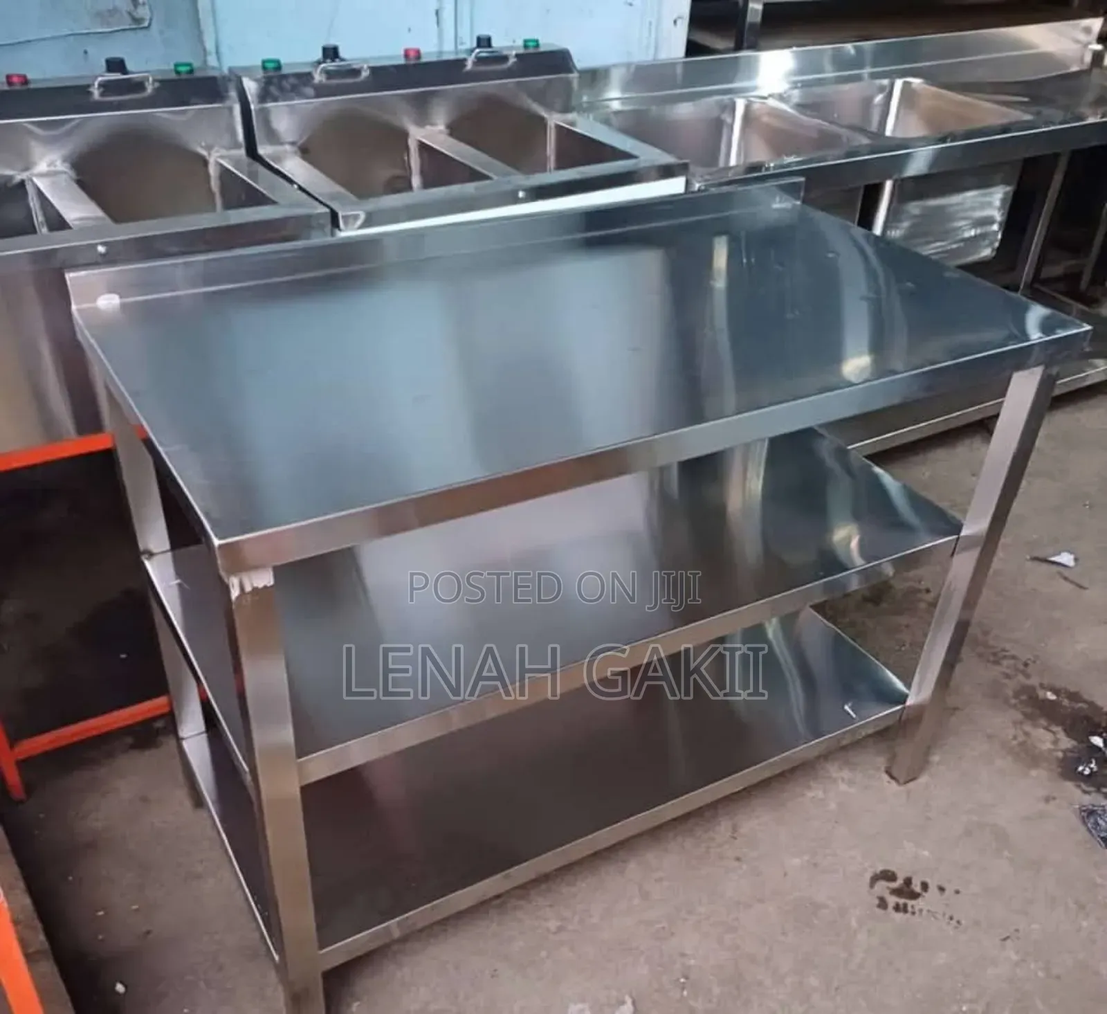 Kitchen Food Preparation Table & Station