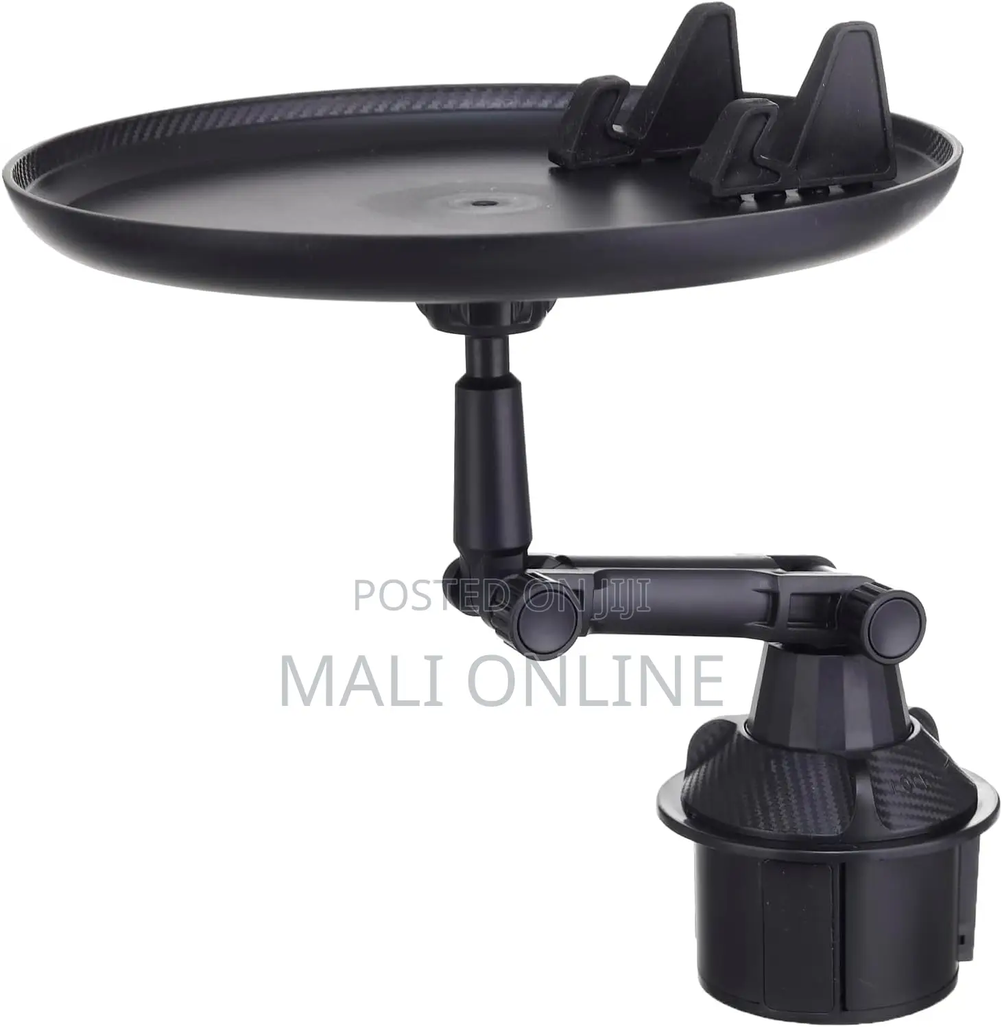 Universal 360° Swivel Car Cup Holder Tray Table & Phone Slot