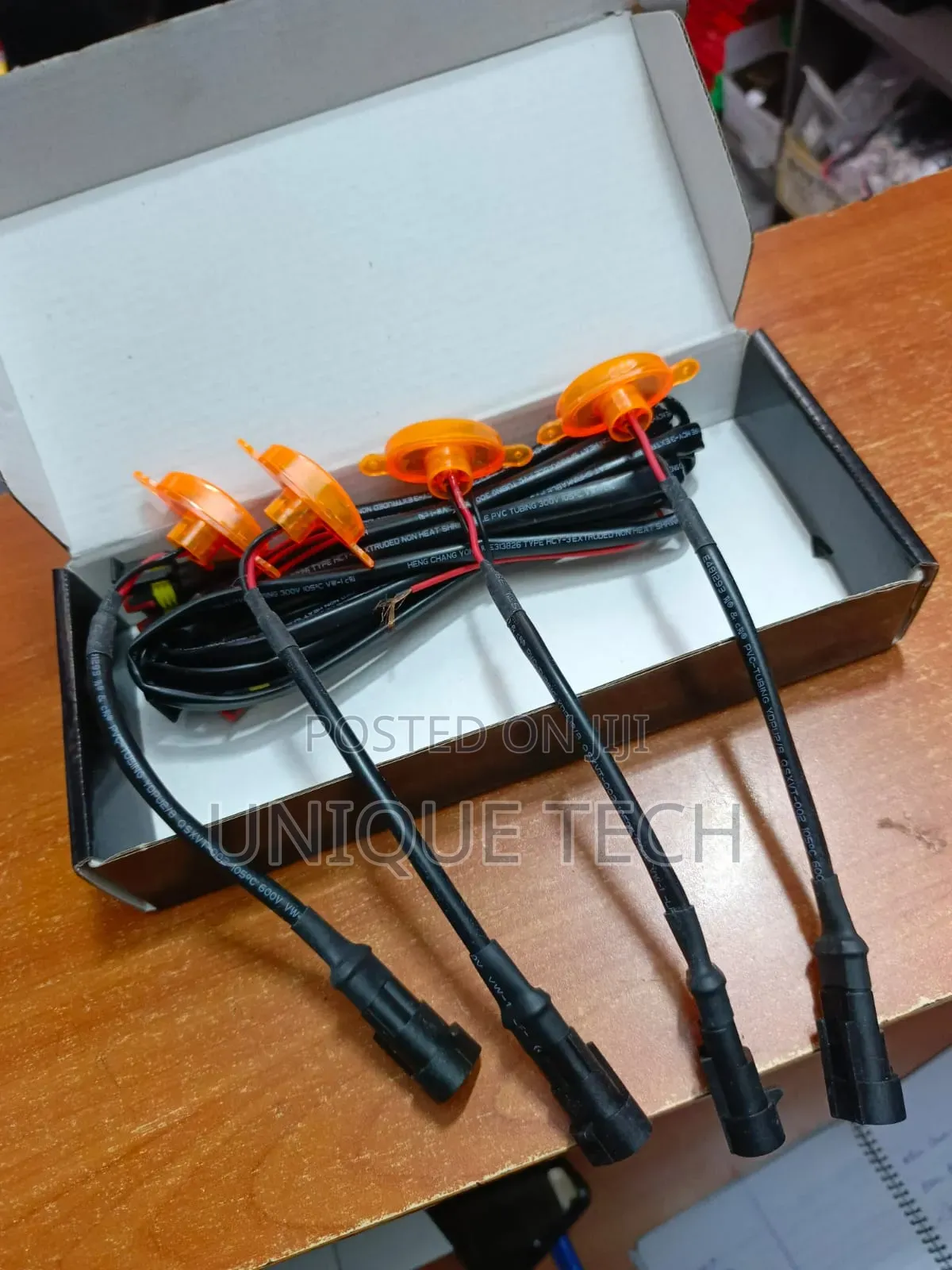 4 PCS Led Grill Lights – Stylish, Bright Easy to Mount