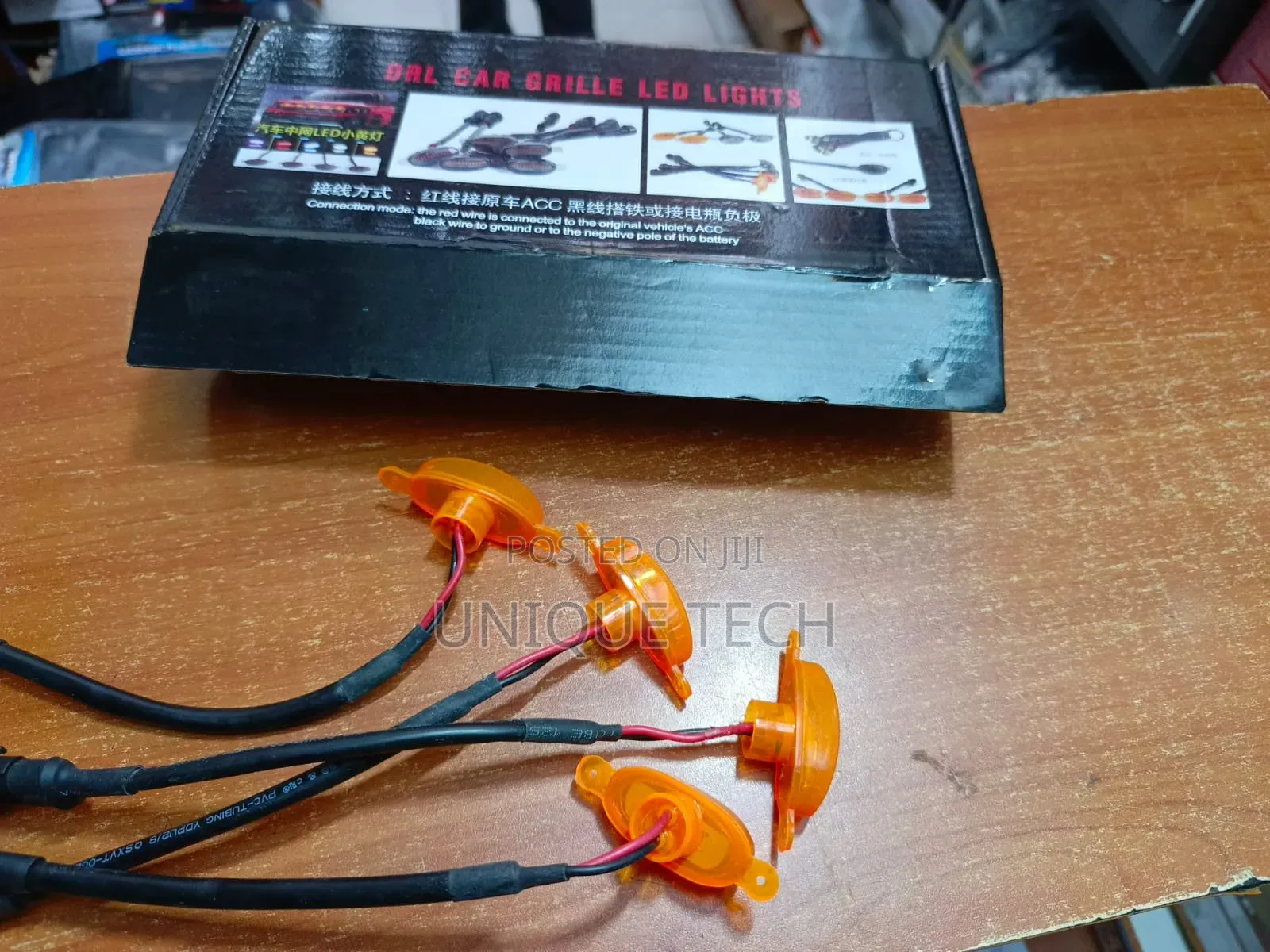 4 PCS Grill Led Lights – Perfect Fit for a Bold Front Look