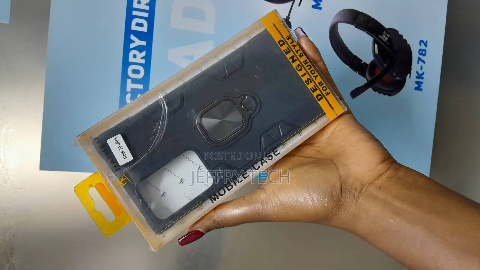 Samsung Galaxy Note 20 Ultra Ring Holder Hard Case