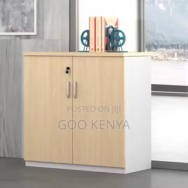 Office Cabinet ; 2-Door Luxury Wooden Office Credanza
