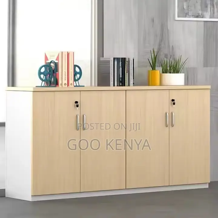 Office Cabinet ; 2-Door Luxury Wooden Office Credanza