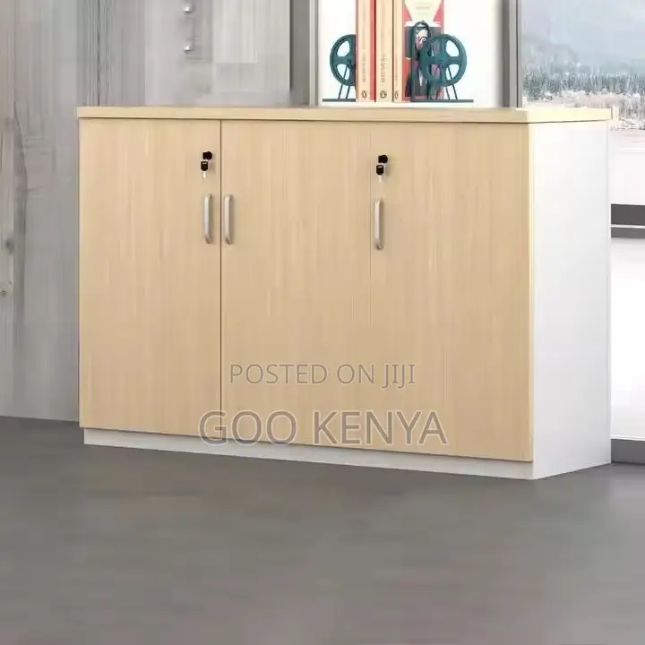Office Cabinet ; 2-Door Luxury Wooden Office Credanza